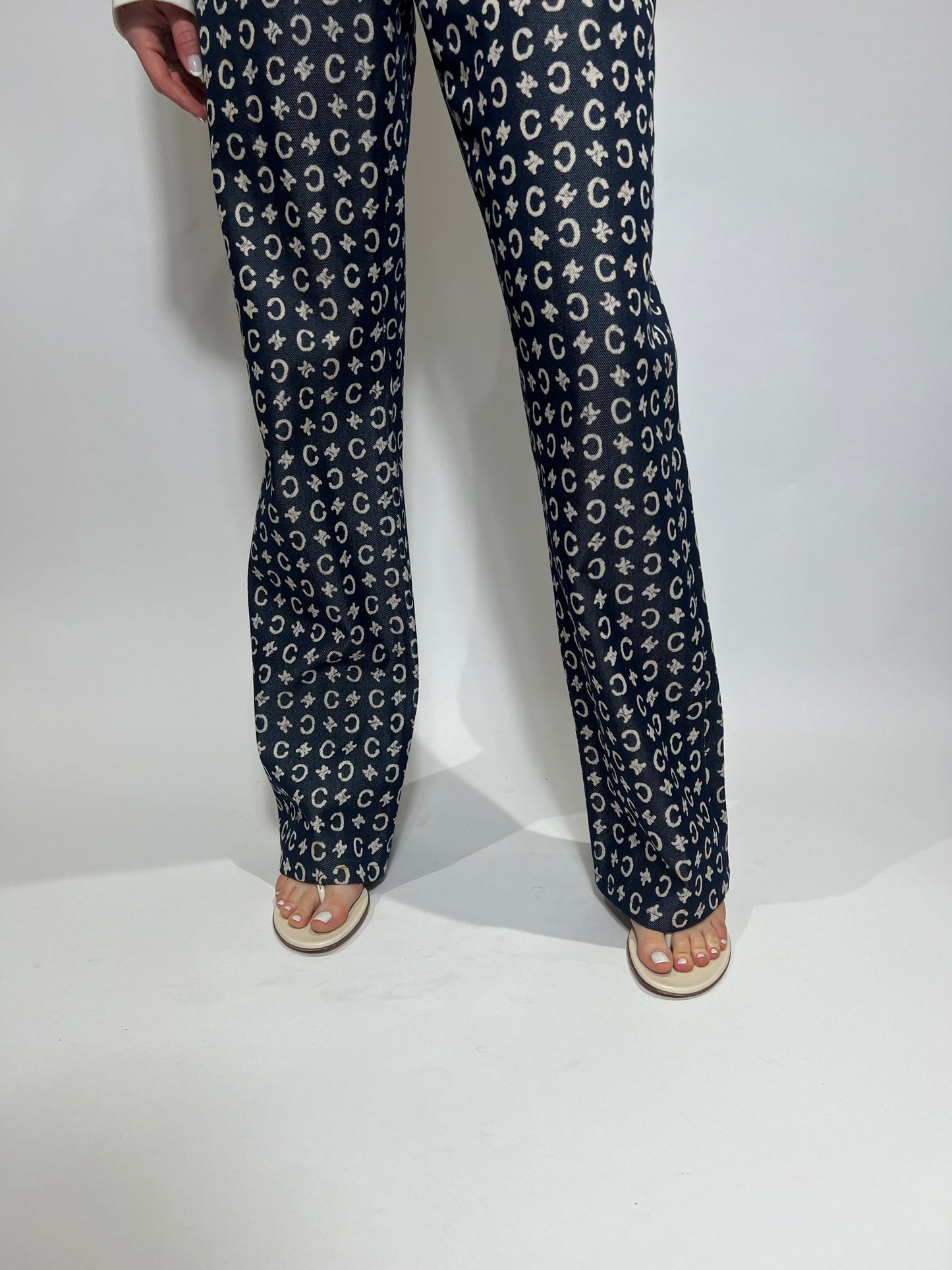 Vintage Celine Monogram Jeans
