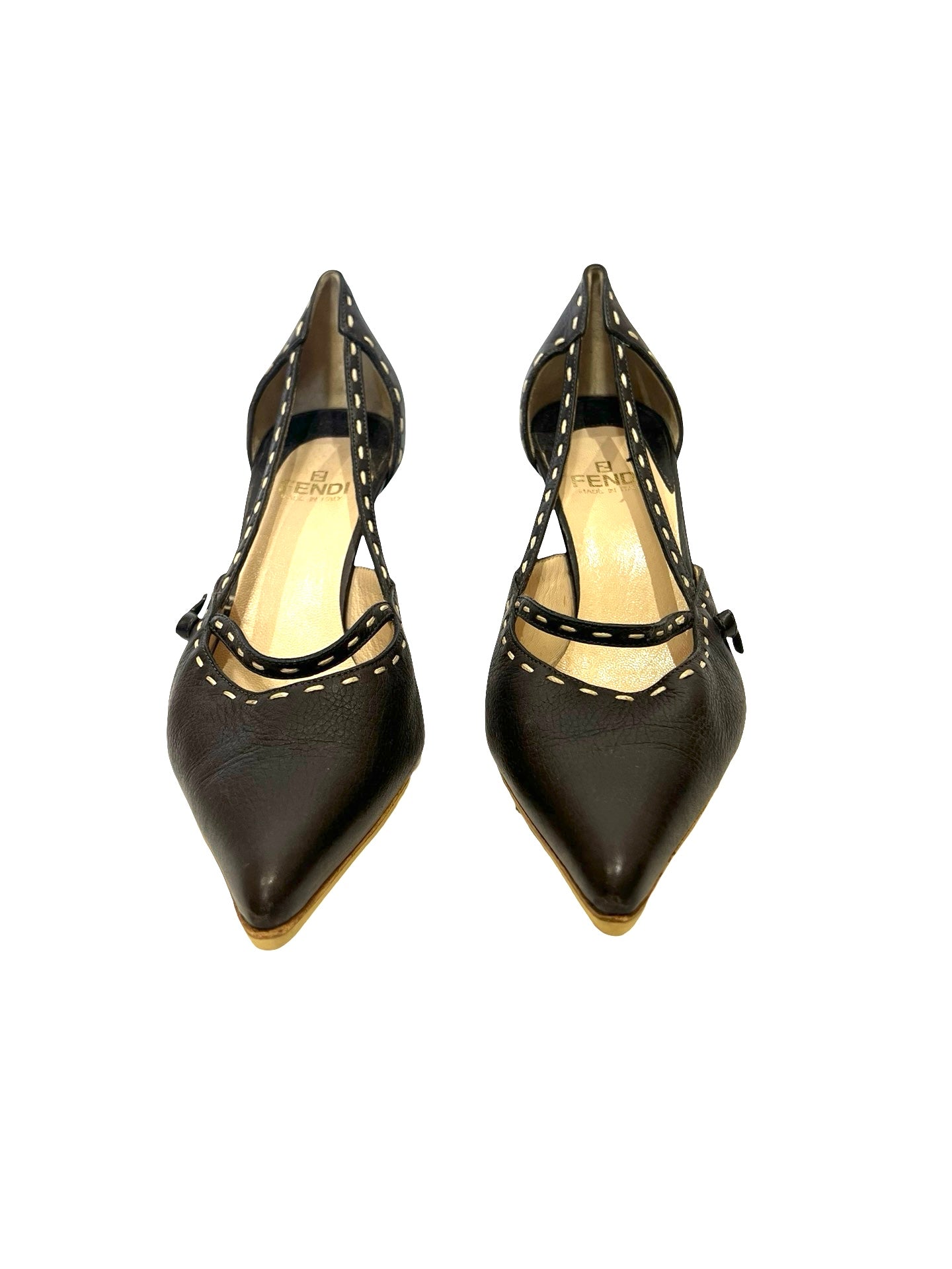 Vintage Fendi Heels 37