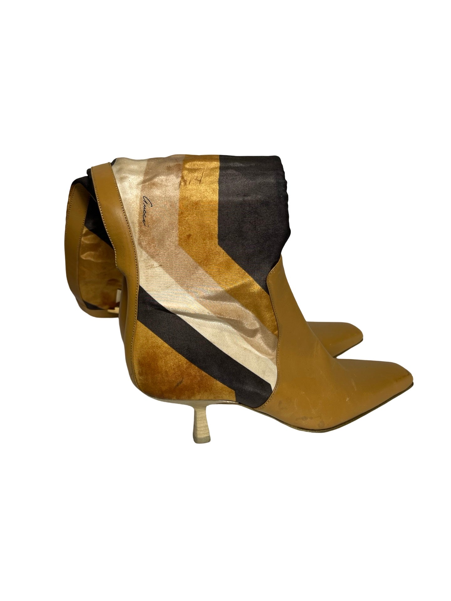 Vintage Gucci Heeled Boots 37