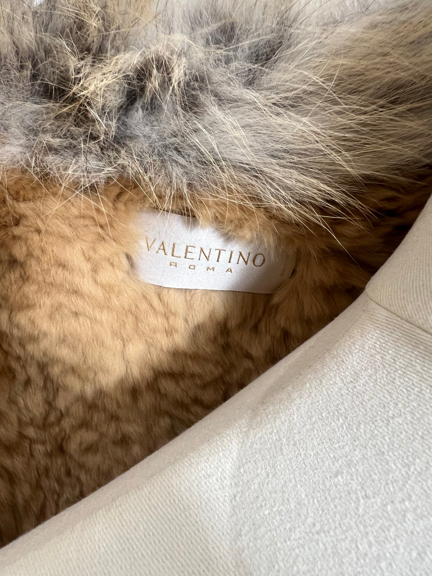 Vintage Valentino Rabbit Coat