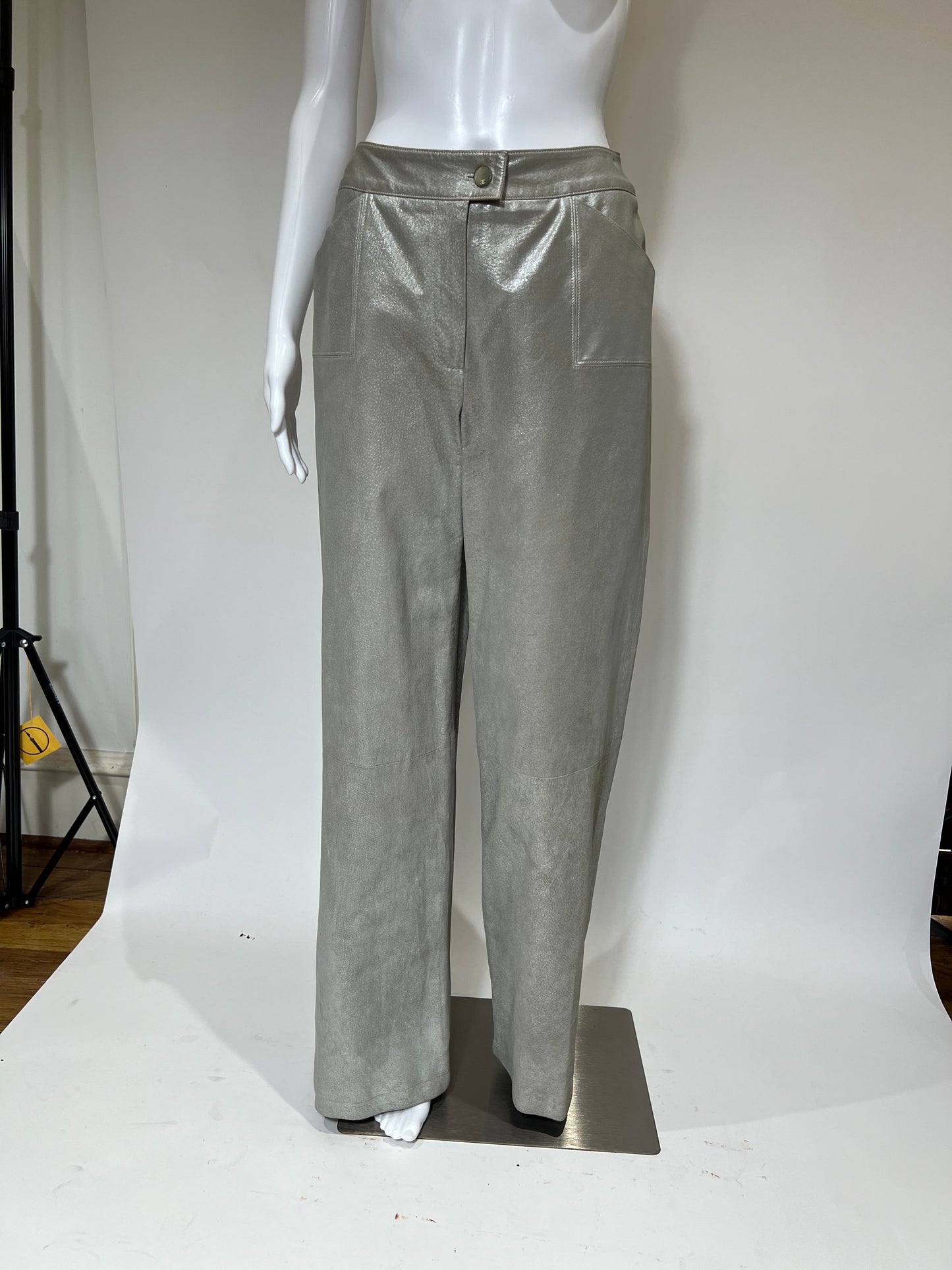 Vintage Chanel Silver Pant