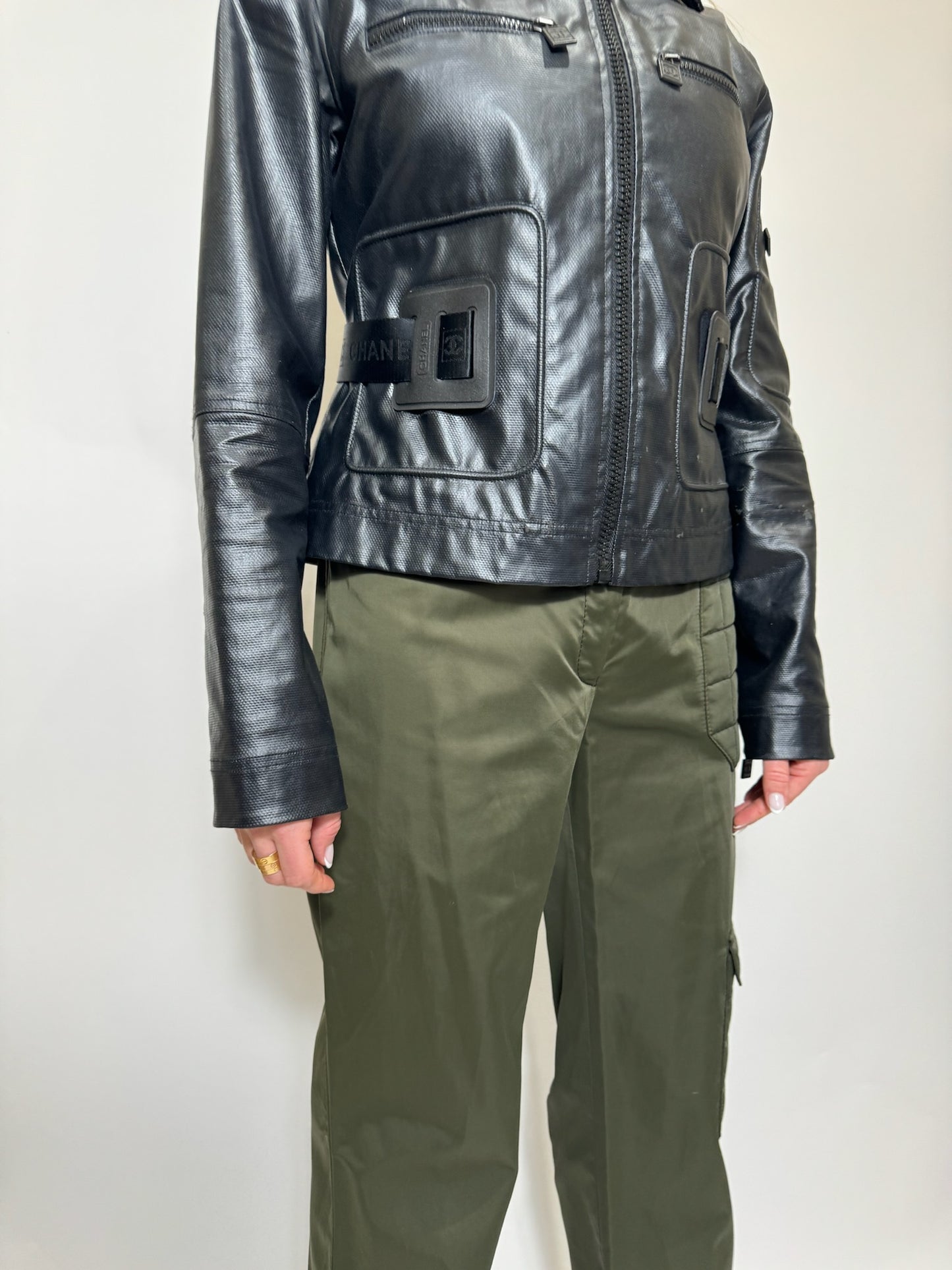 Vintage Chanel Leather Jacket