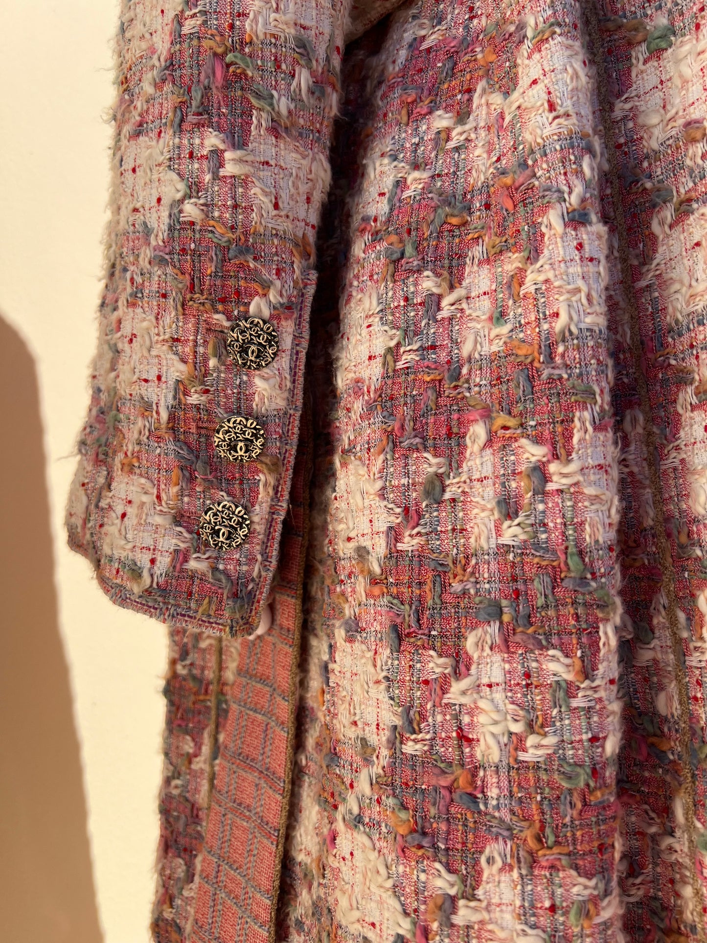 CHANEL: Tweed Detailed Jacket