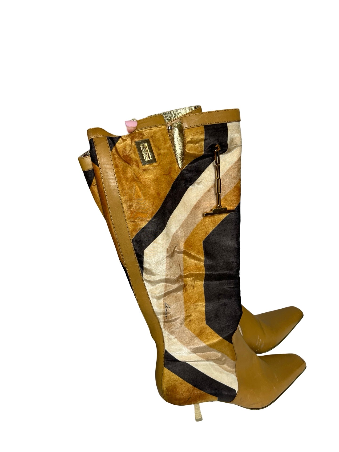 Vintage Gucci Heeled Boots 37