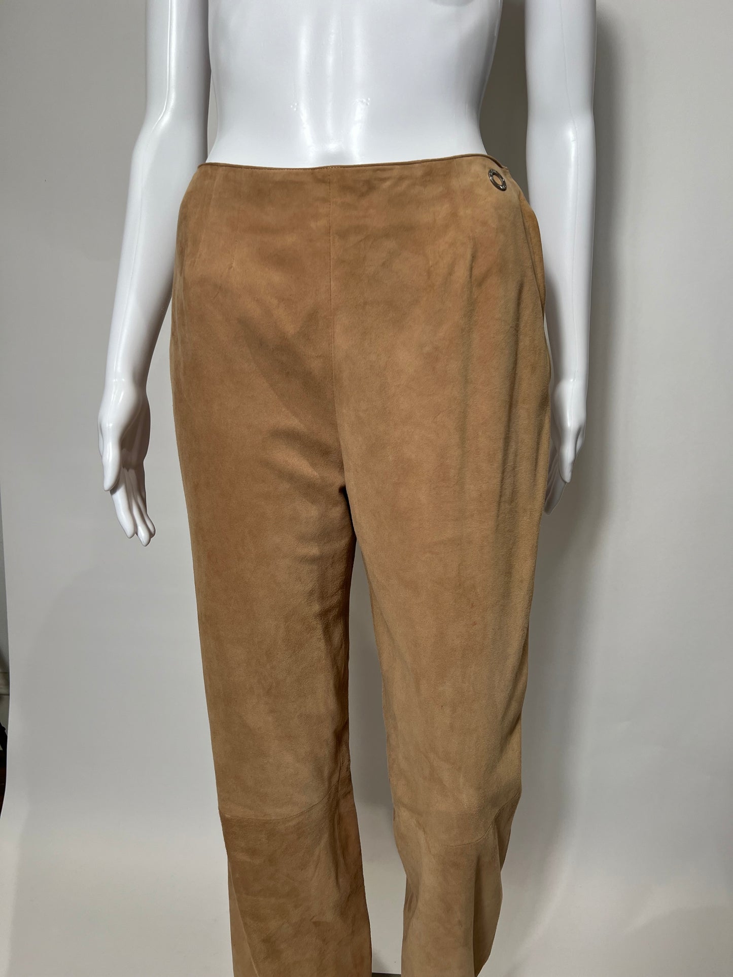 Vintage Chanel Suede Pant