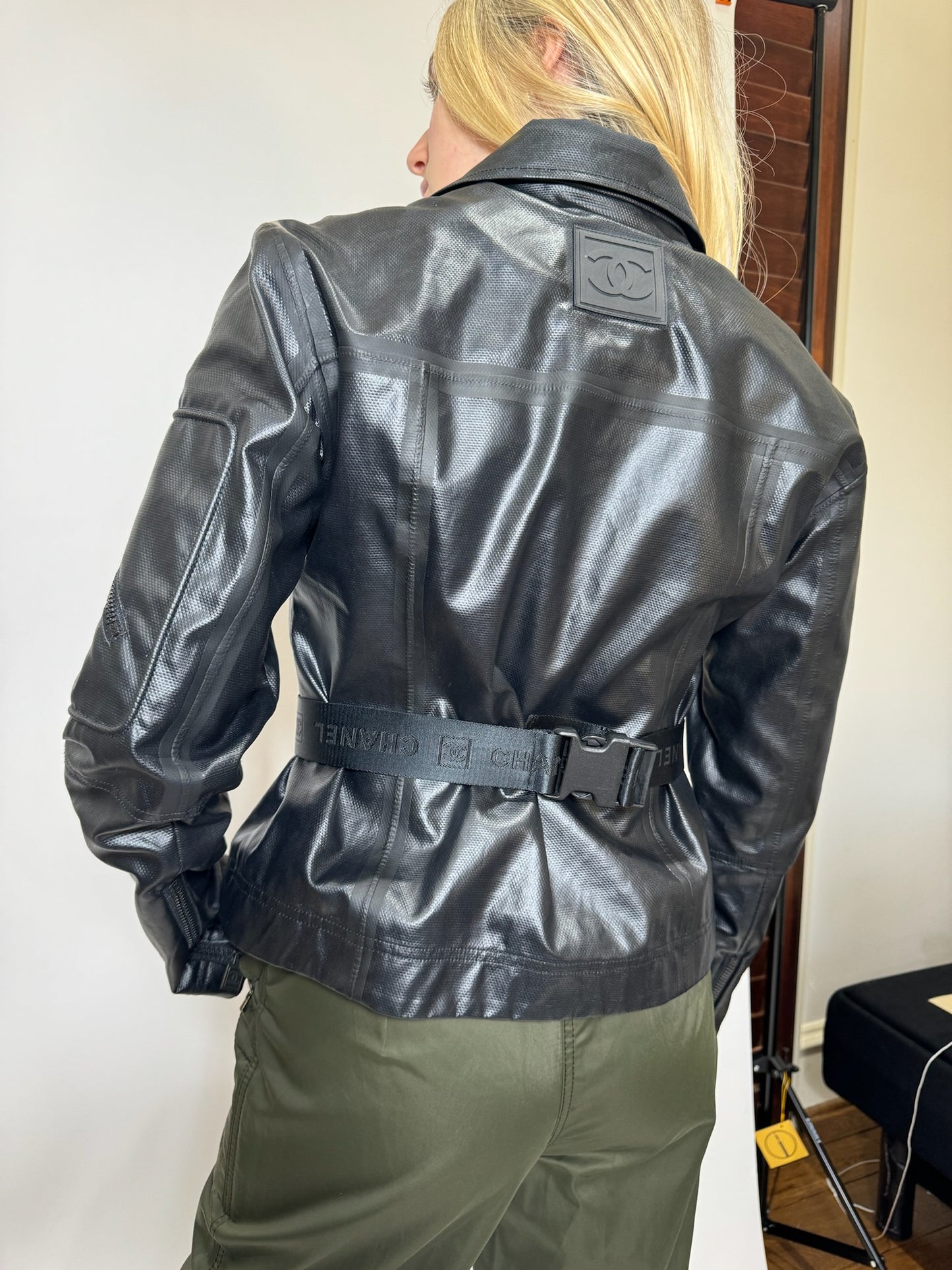 Vintage Chanel Leather Jacket