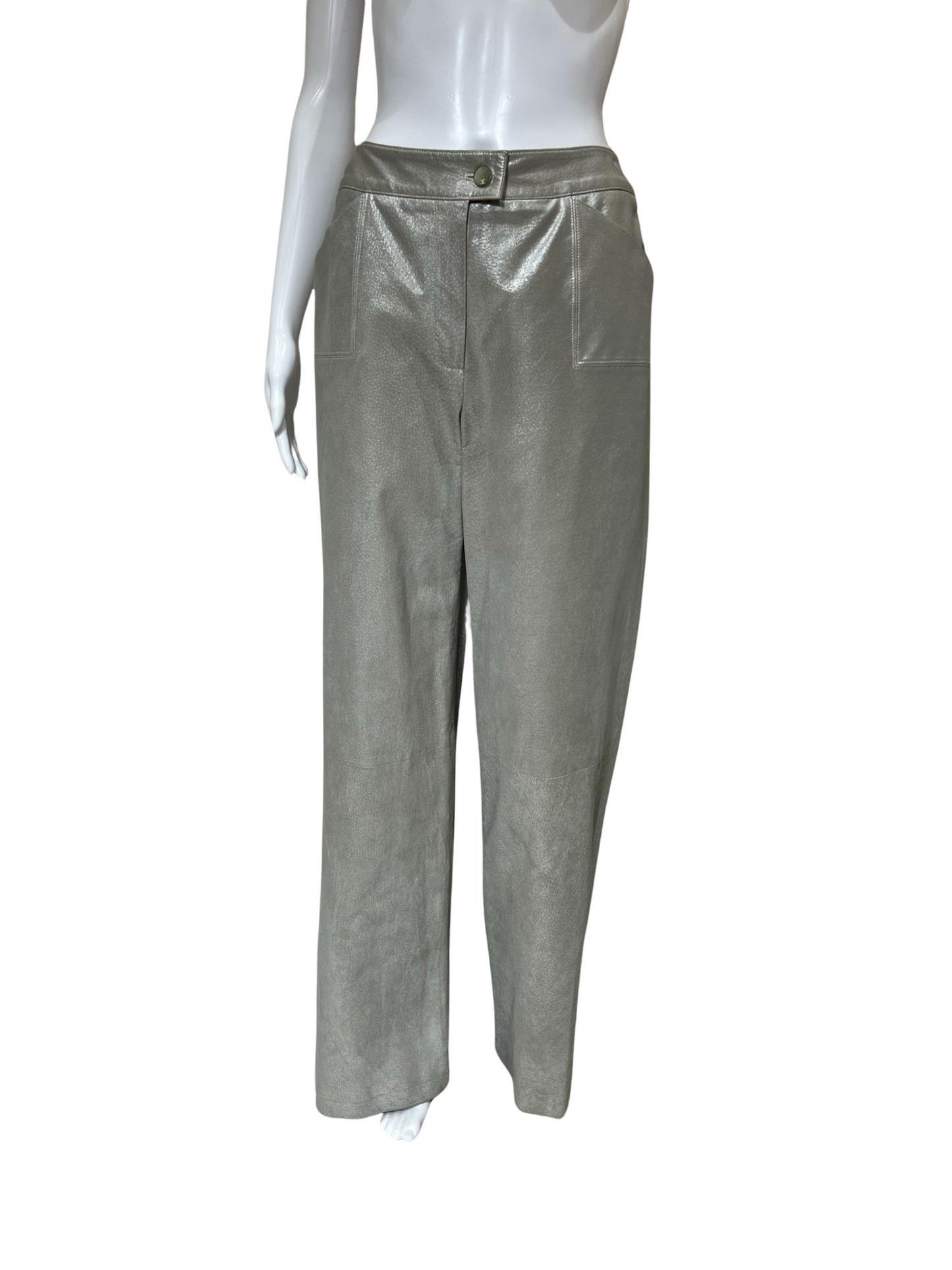 Vintage Chanel Silver Pant