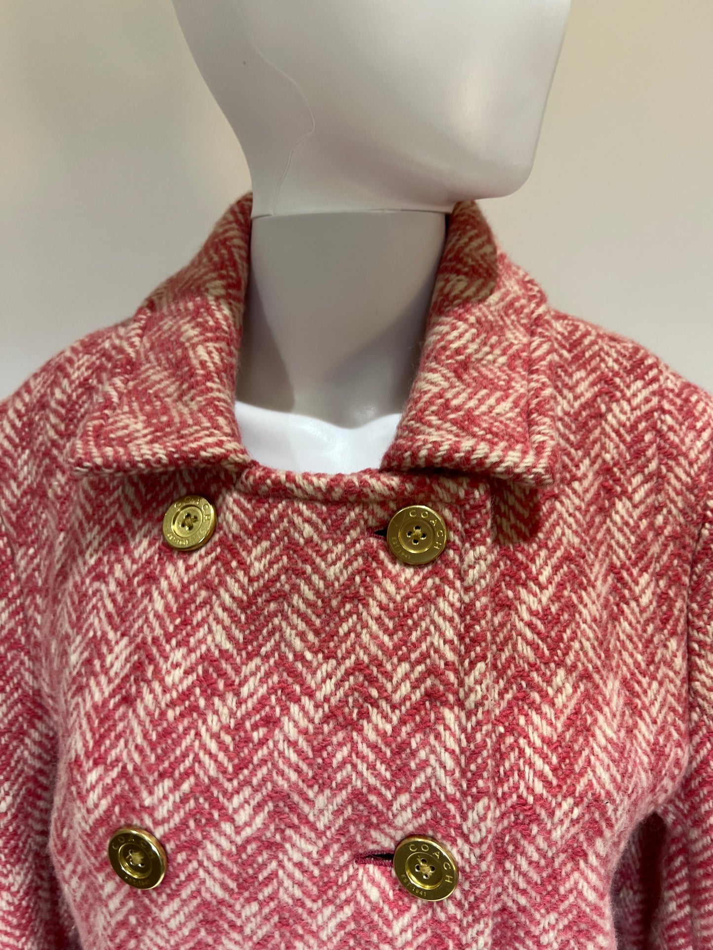 Vintage Coach Tweed Jacket