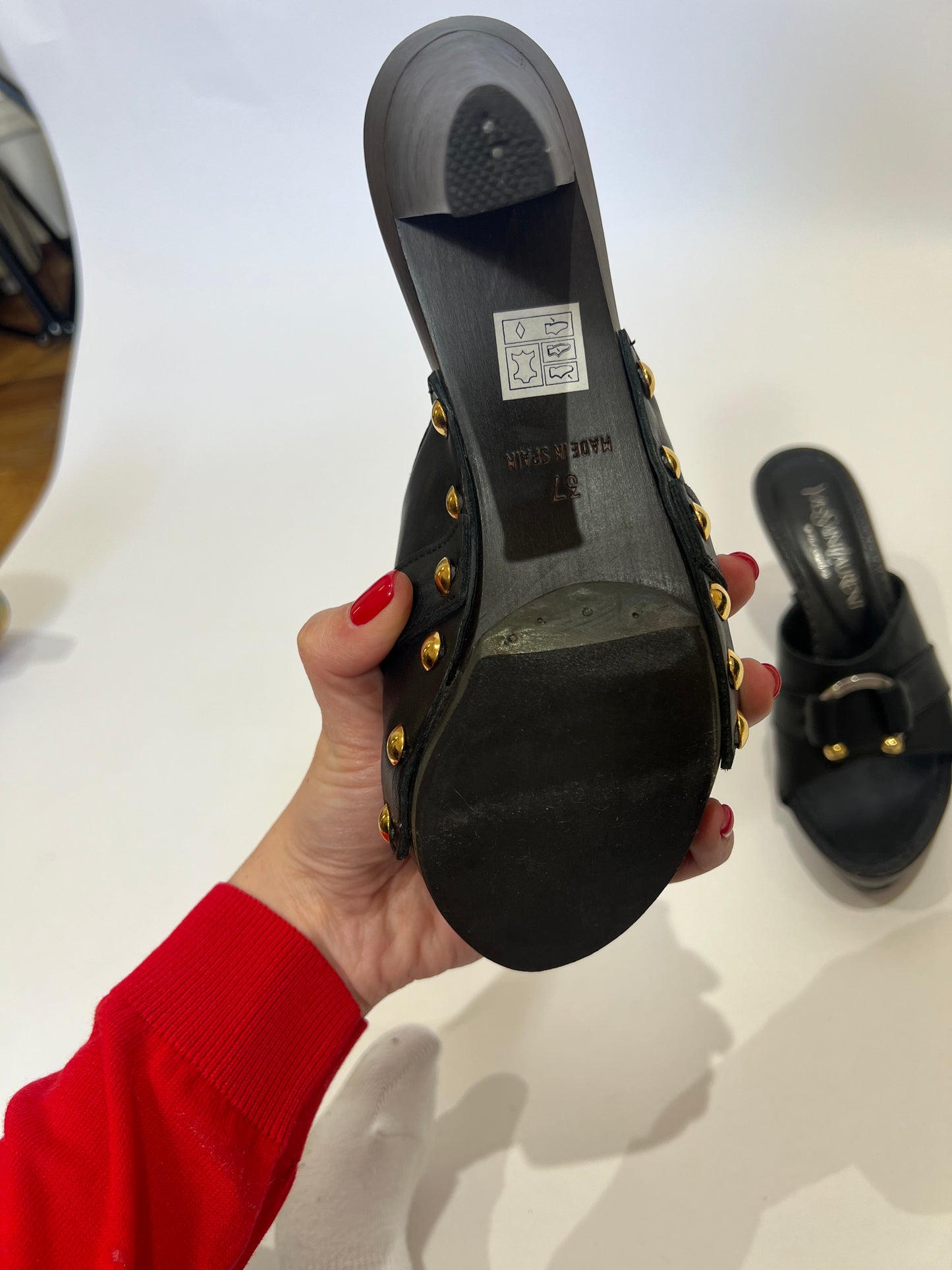 Vintage YSL Heels 37