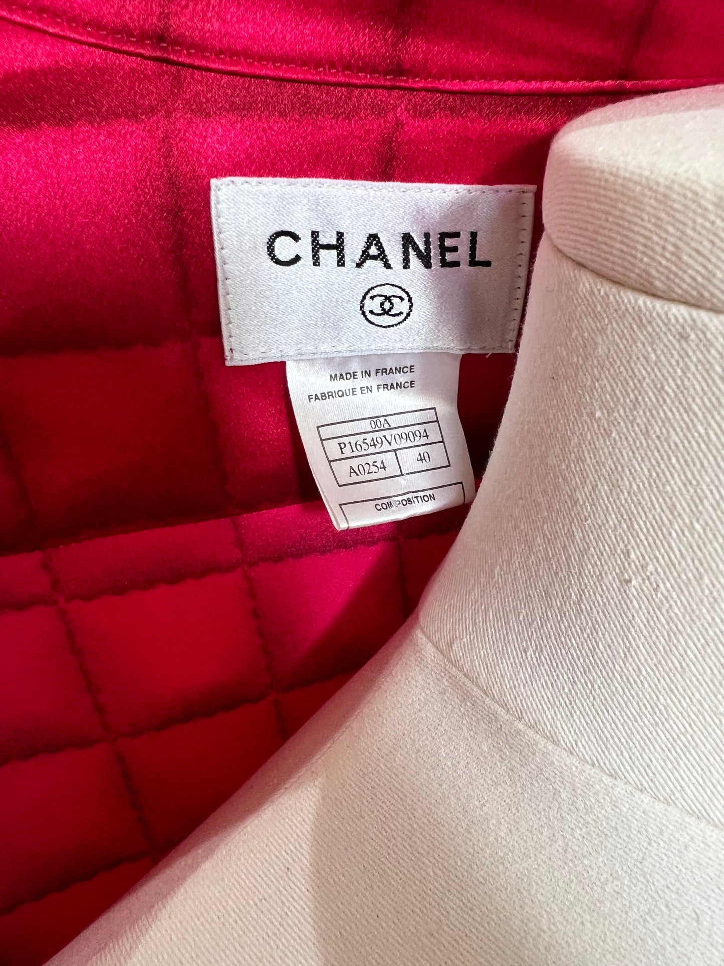 Vintage Chanel Silk Dress