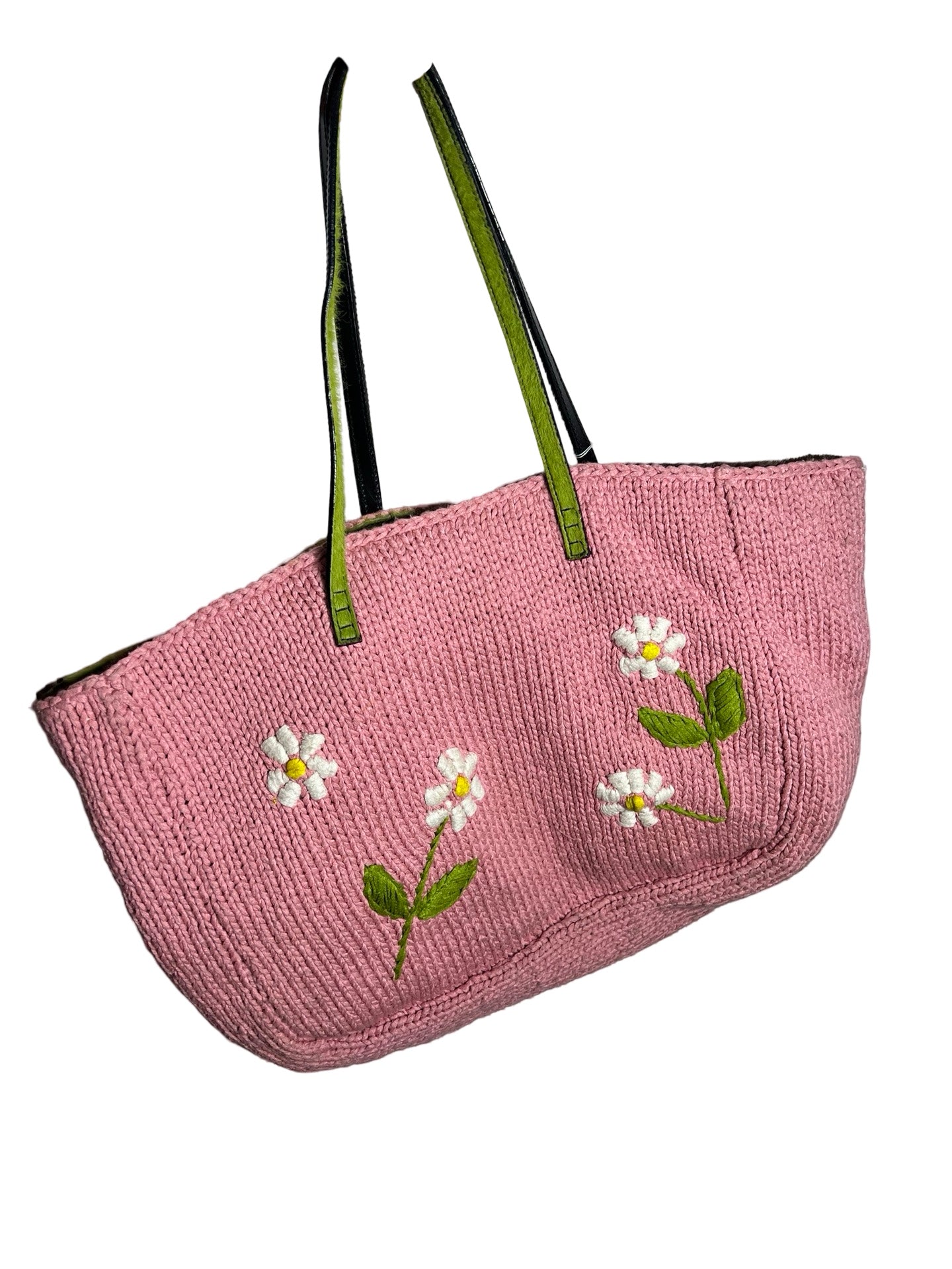 Vintage Fendi Crochet Tote Bag