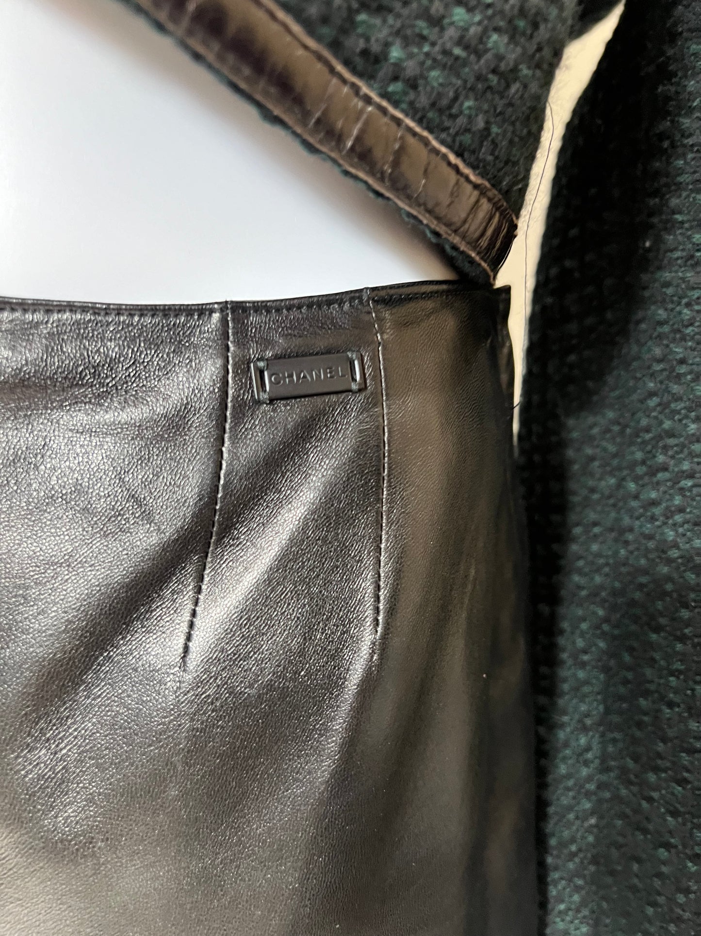 Vintage Chanel Leather Pants