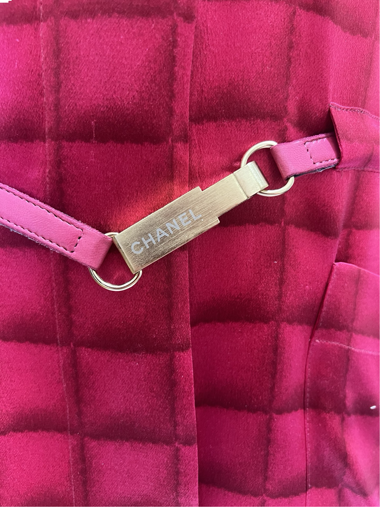 Vintage Chanel Silk Dress