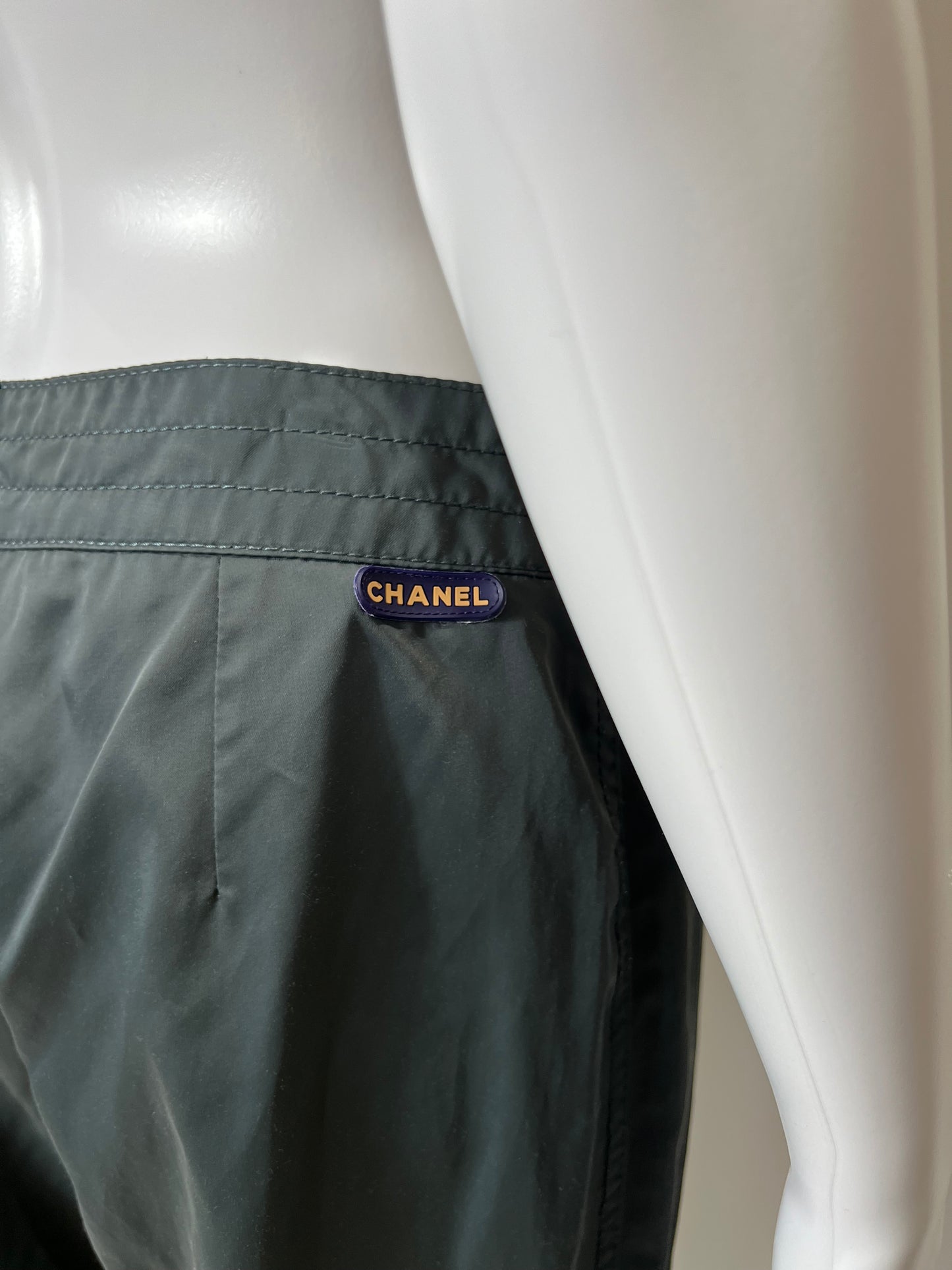 Vintage Chanel Cargo Pant Grey
