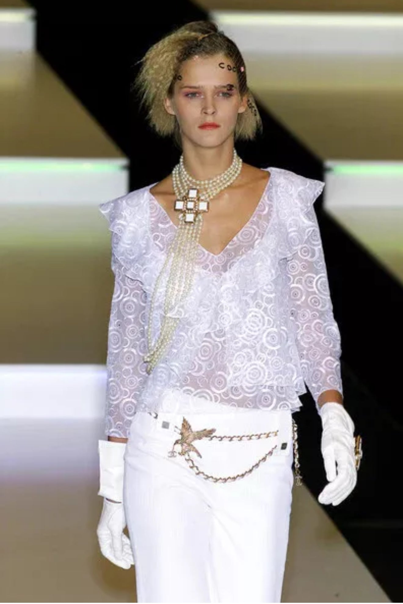 Vintage Chanel Bird Chain Belt