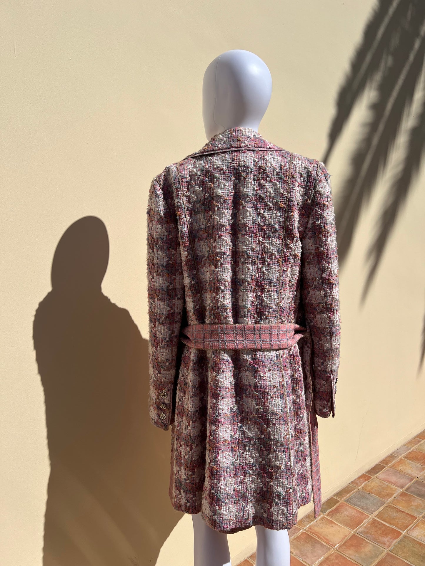 CHANEL: Tweed Detailed Jacket