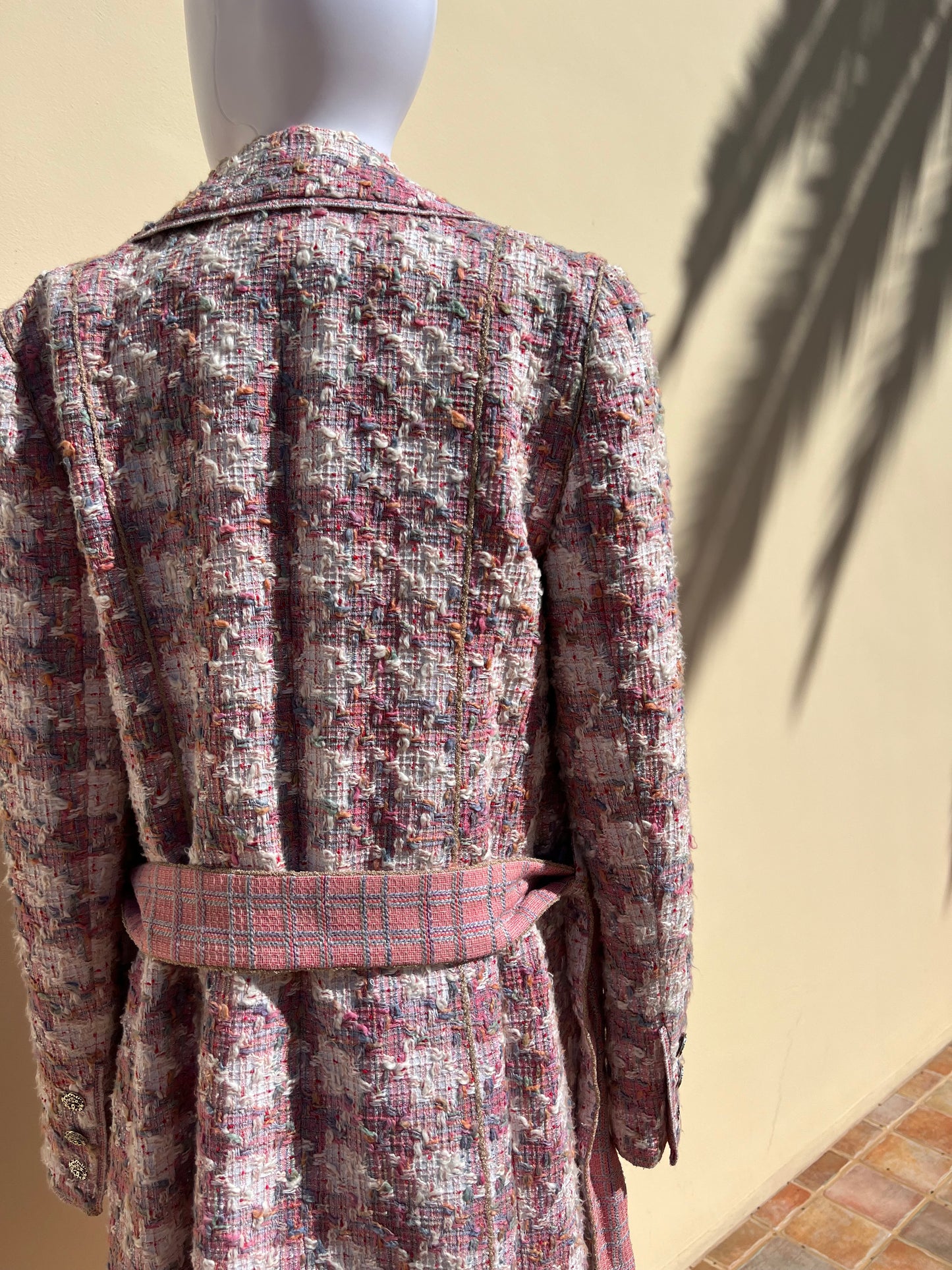 CHANEL: Tweed Detailed Jacket