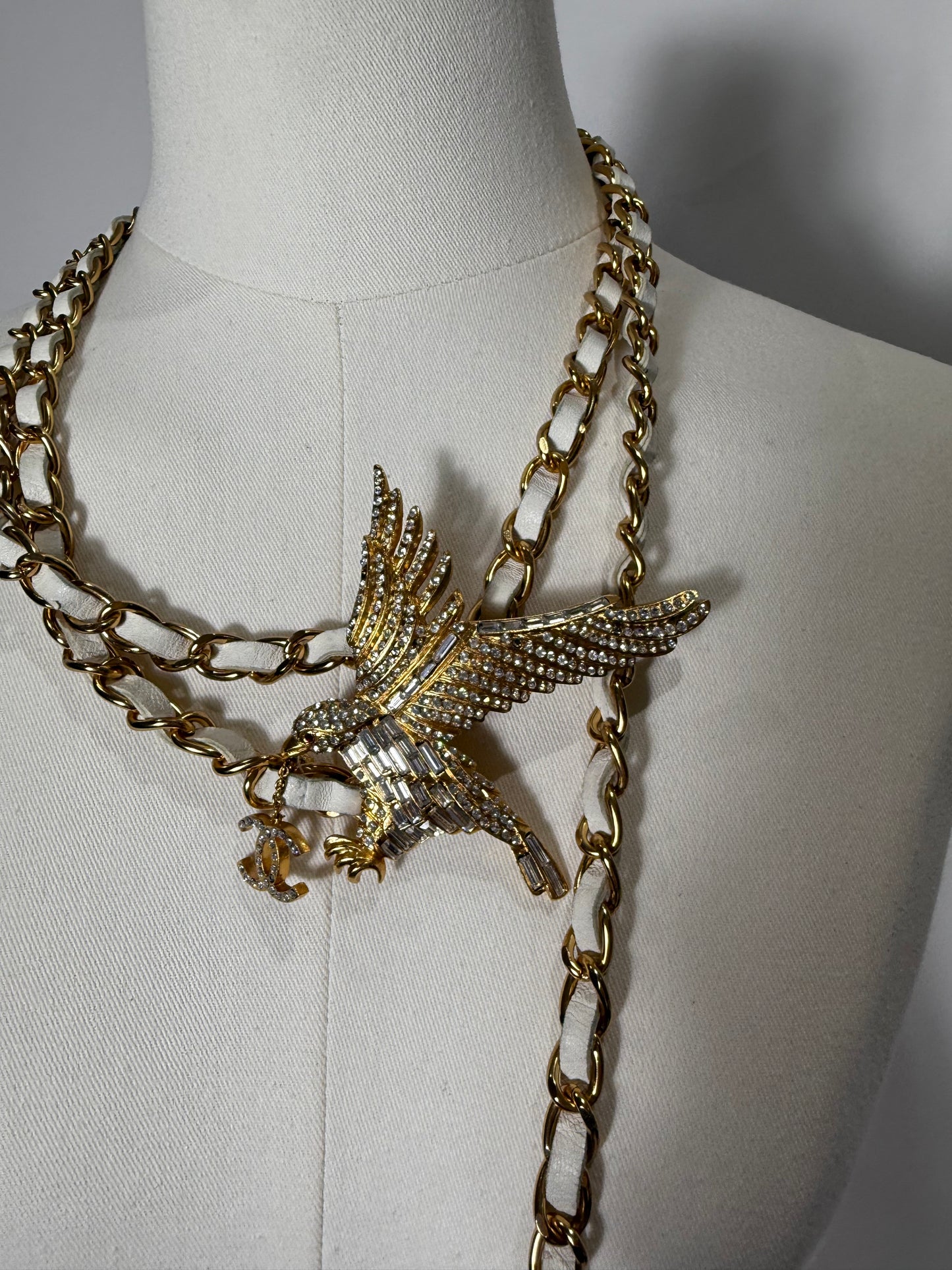 Vintage Chanel Bird Chain Belt