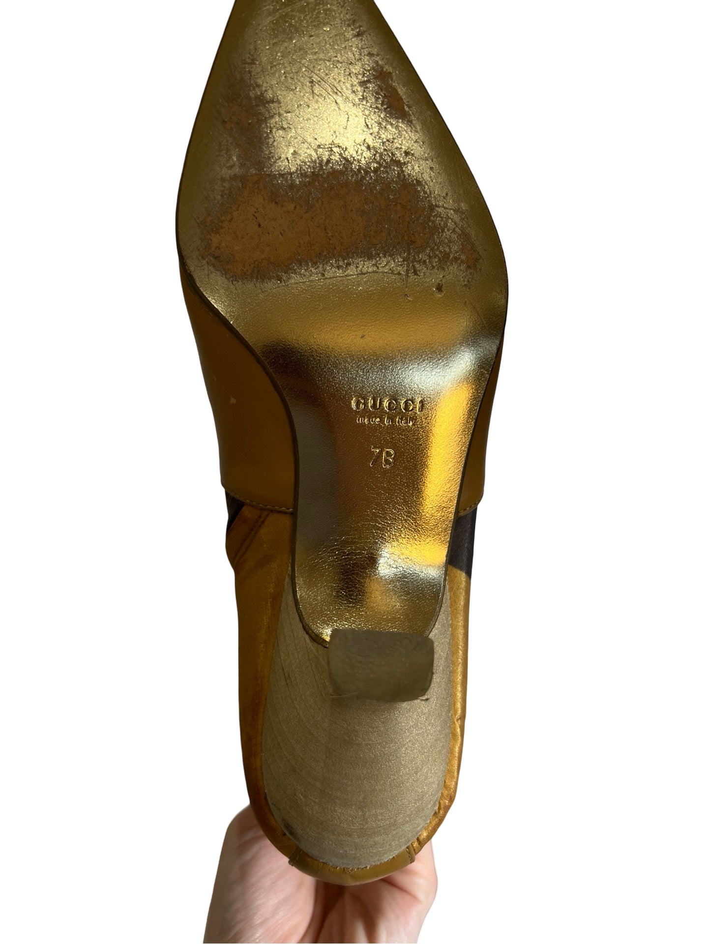 Vintage Gucci Heeled Boots 37