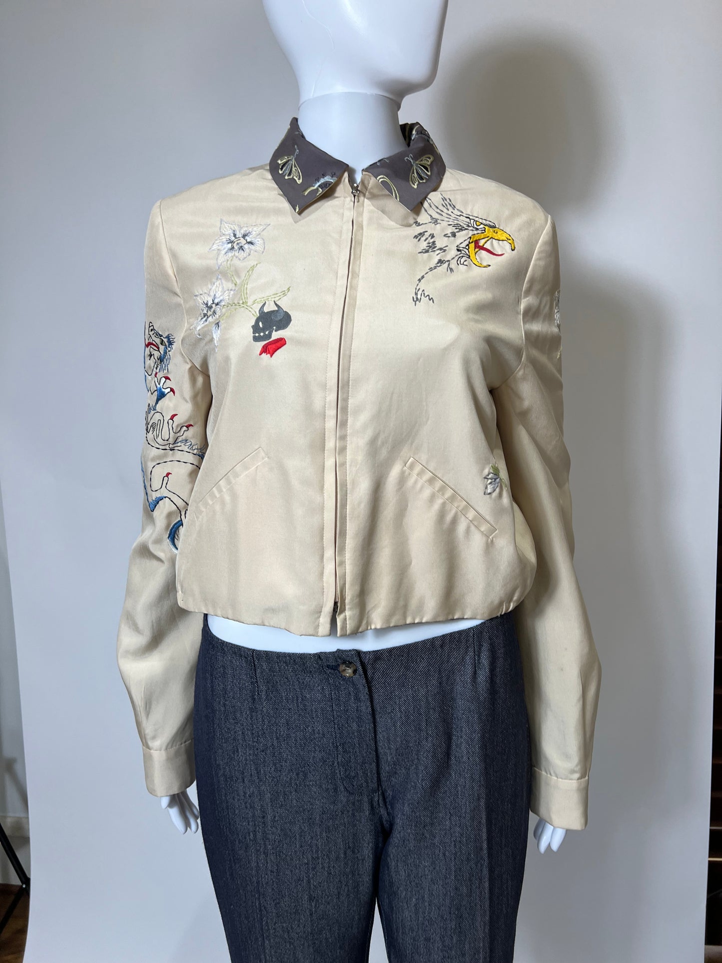 Vintage Chloe Silk Embroidered Jacket