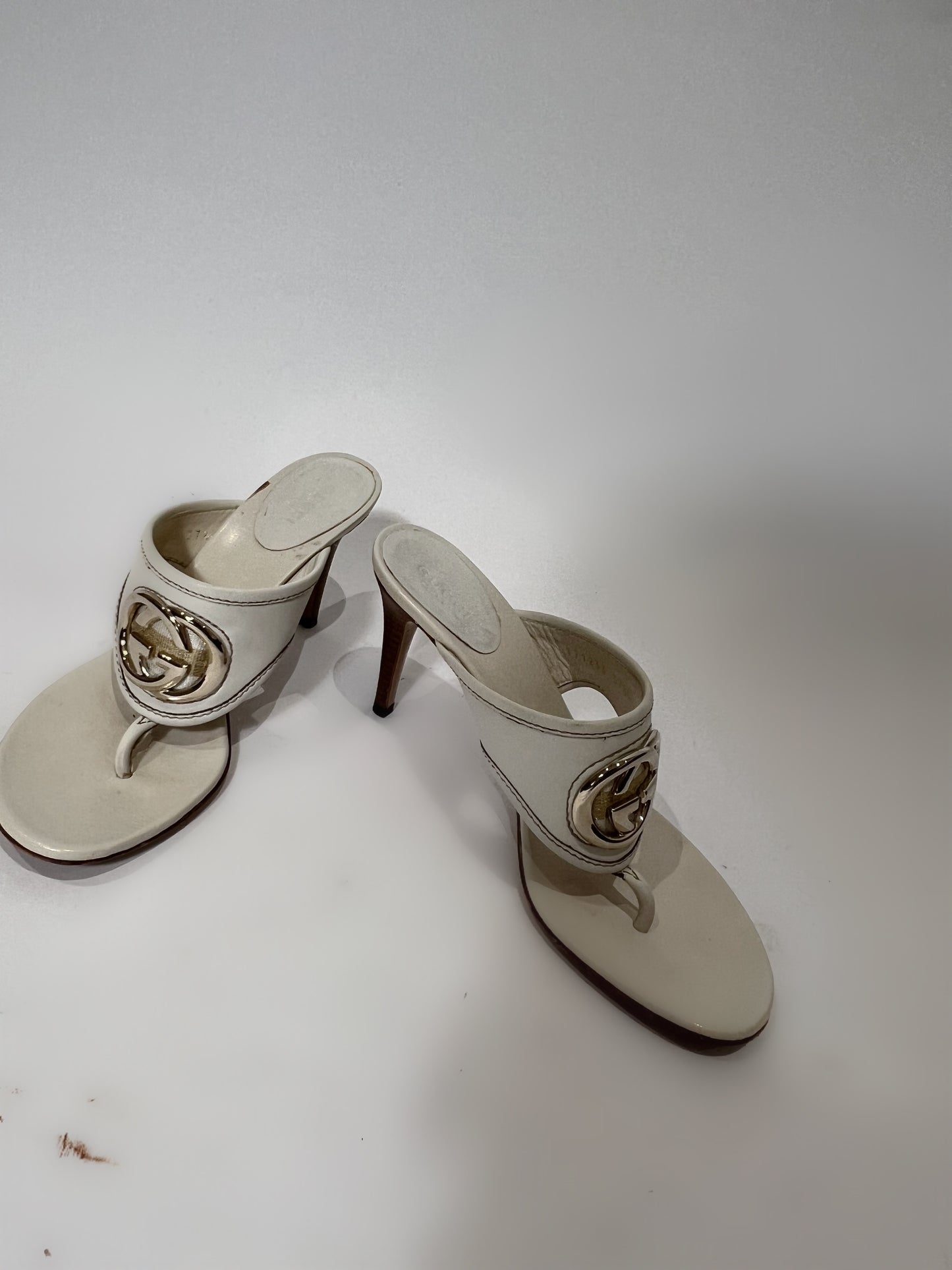 Vintage Gucci Sandal Heel 37.5