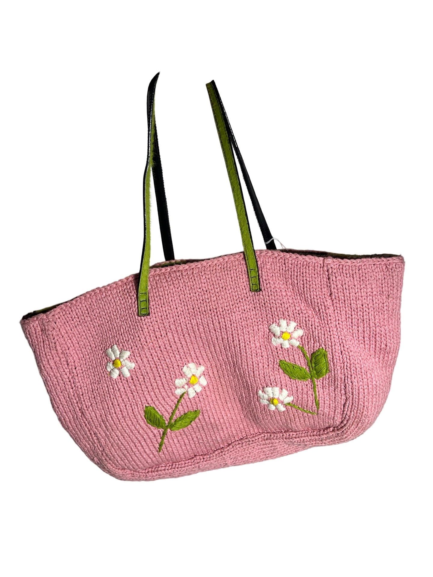Vintage Fendi Crochet Tote Bag