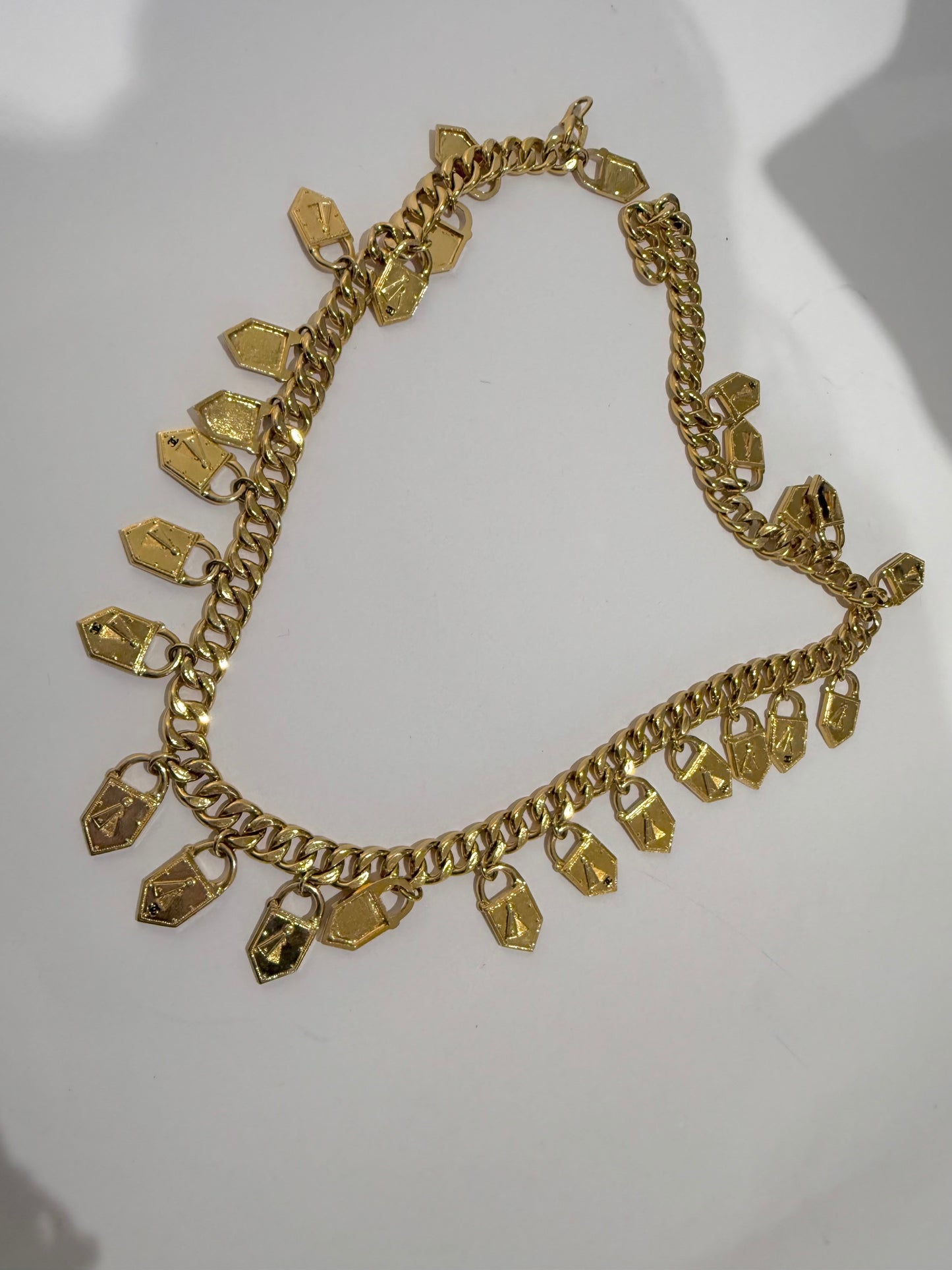 Vintage Chanel Locket Chain Belt