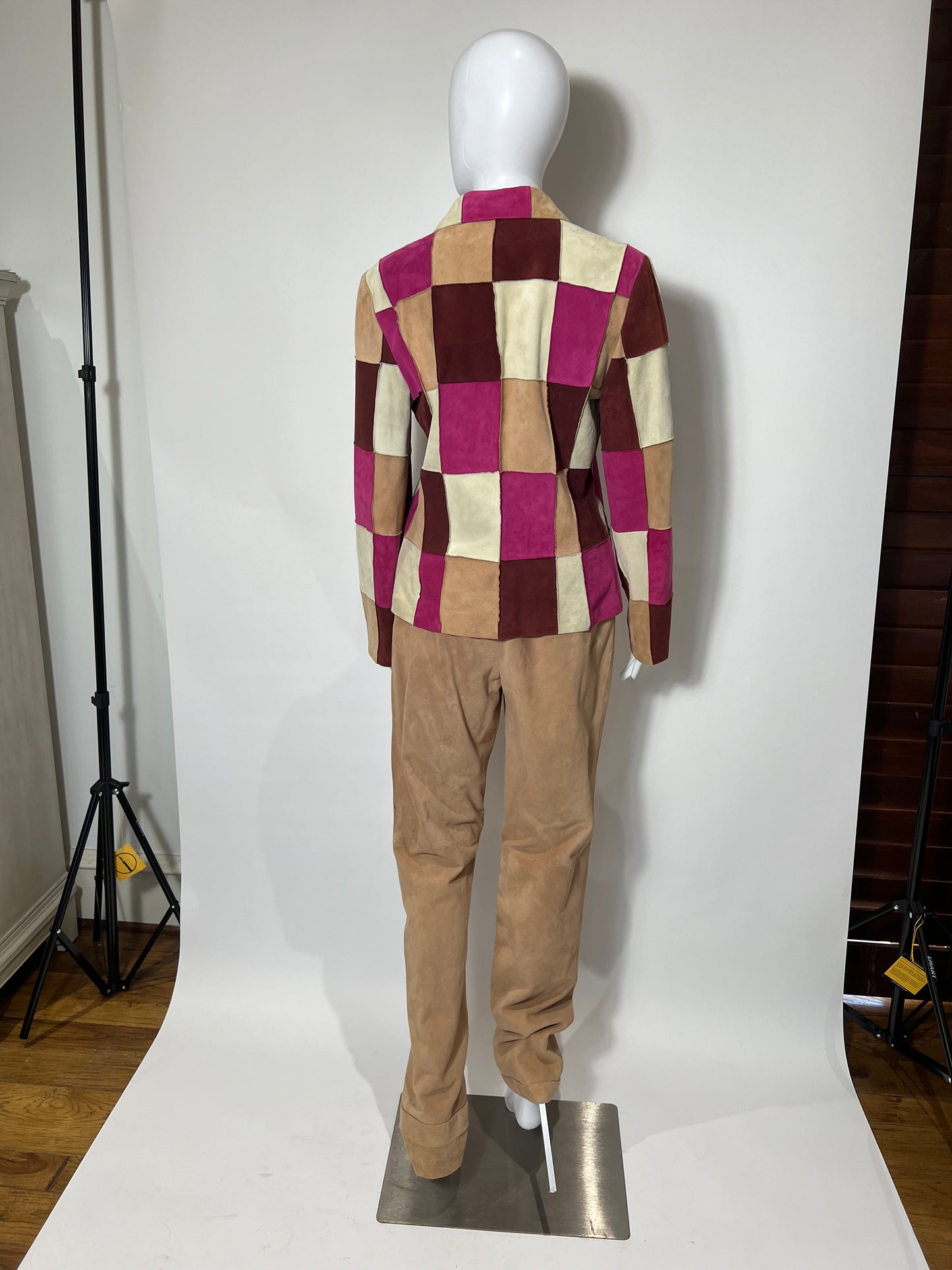 Vintage Chanel Suede Pant
