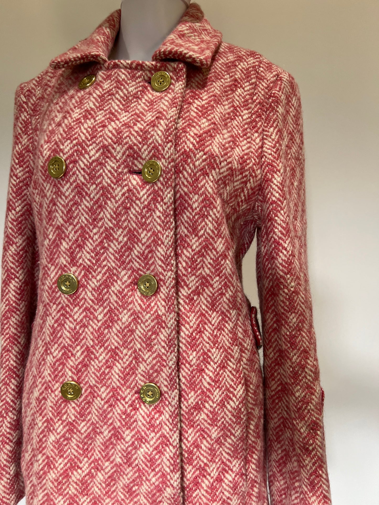 Vintage Coach Tweed Jacket