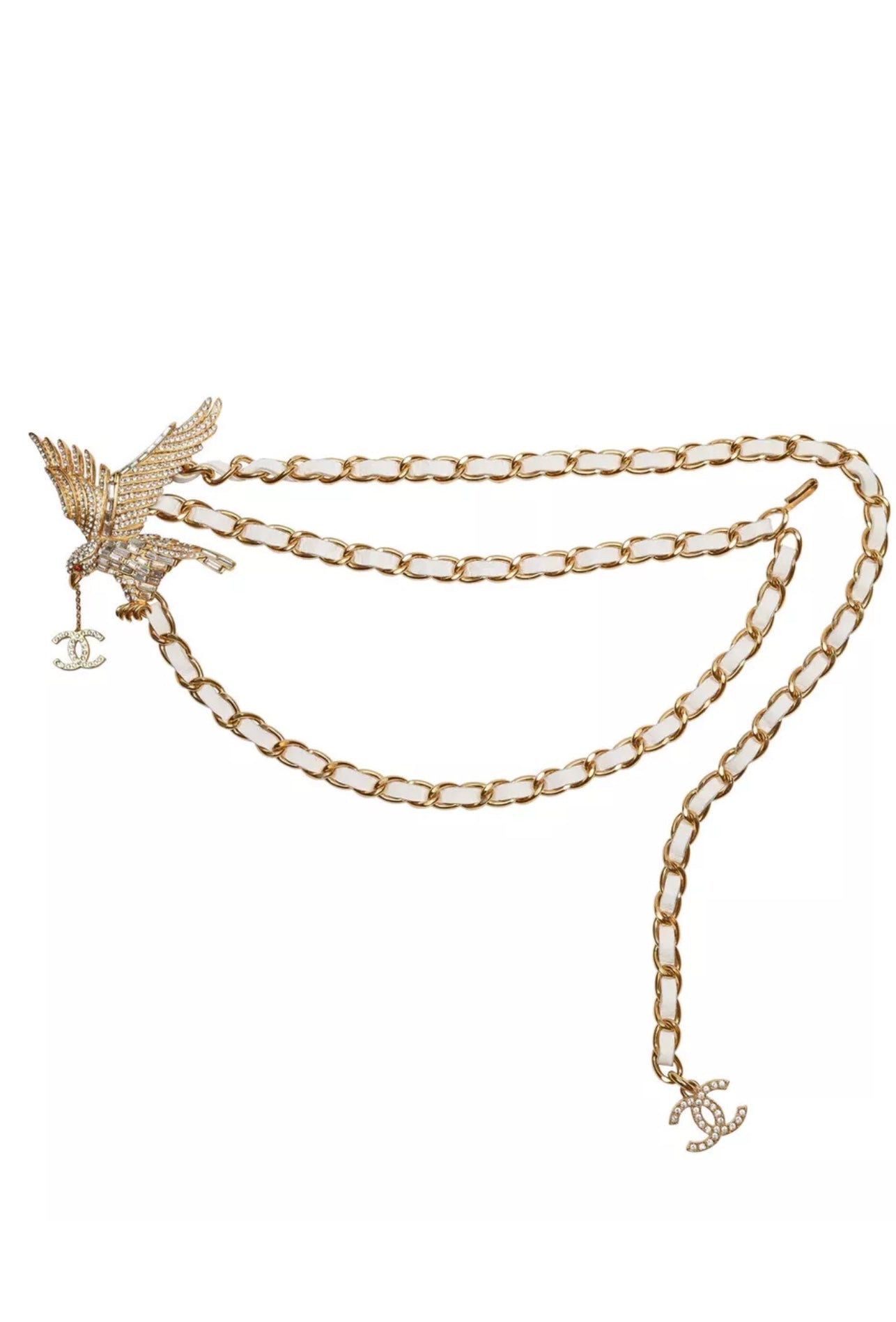 Vintage Chanel Bird Chain Belt