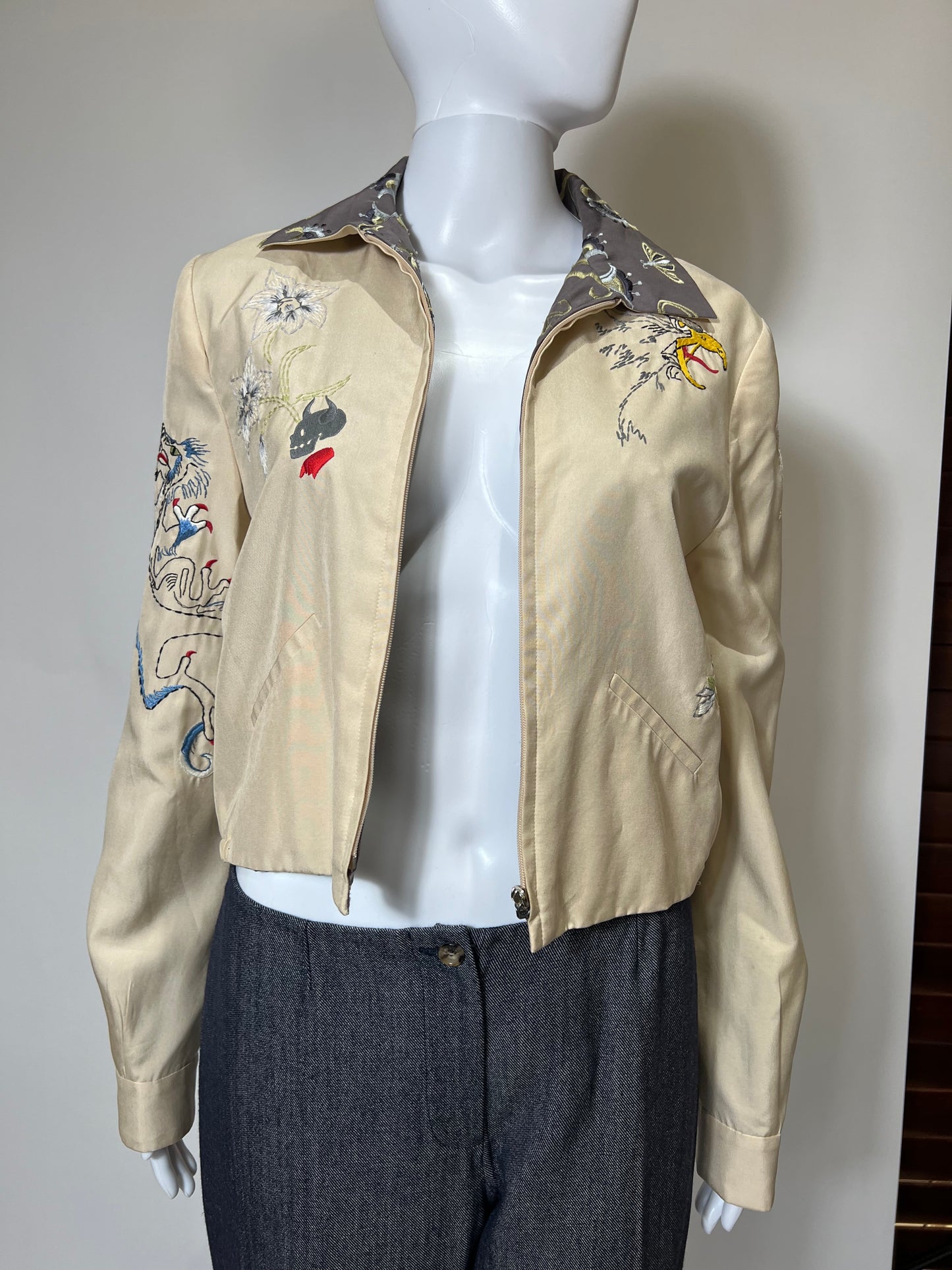 Vintage Chloe Silk Embroidered Jacket