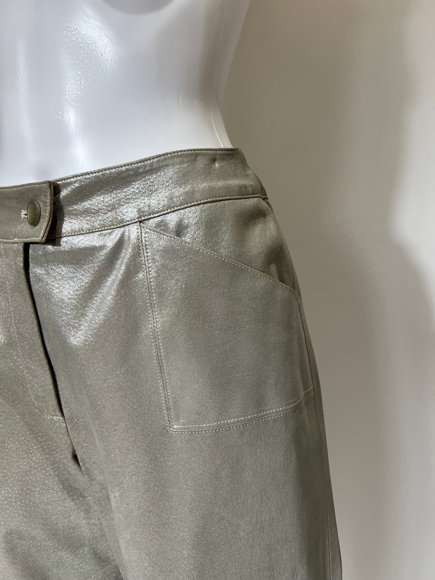 Vintage Chanel Silver Pant