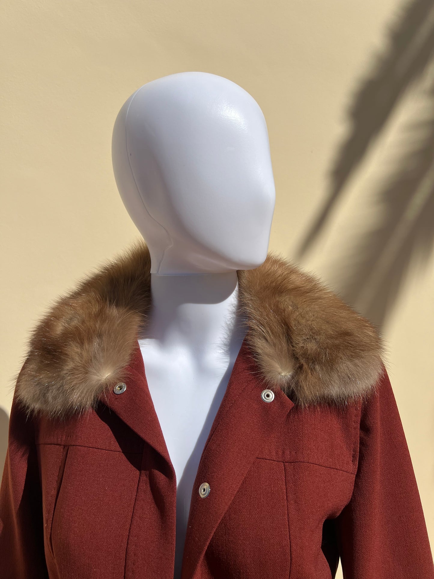 DOLCE&GABBANA: Fur Trimmed Jacket
