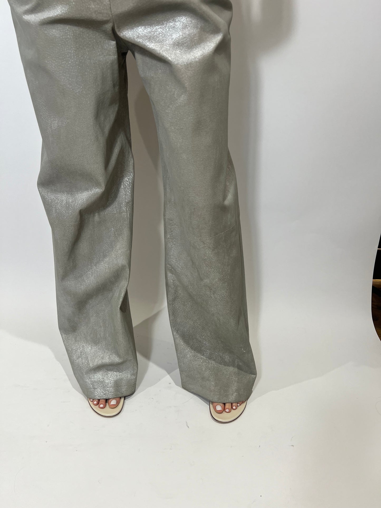 Vintage Chanel Silver Pant