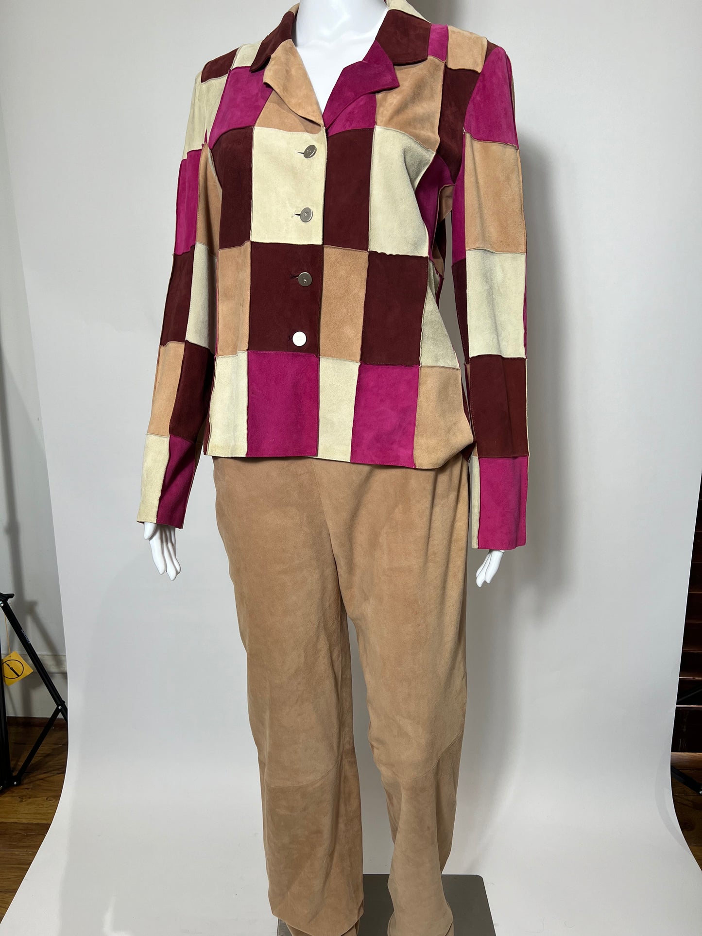 Vintage Chanel Suede Pant