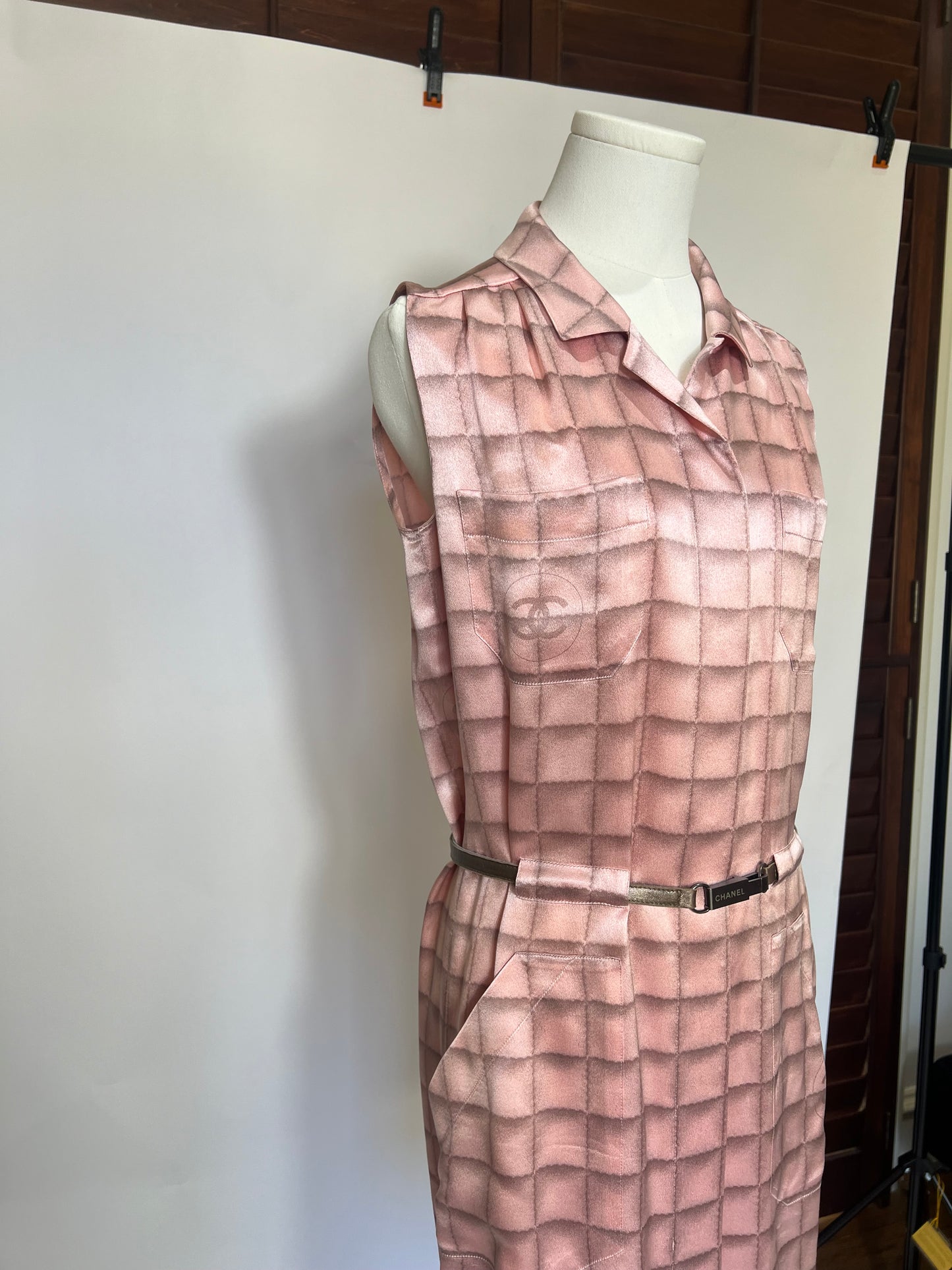 Vintage Chanel Silk Dress