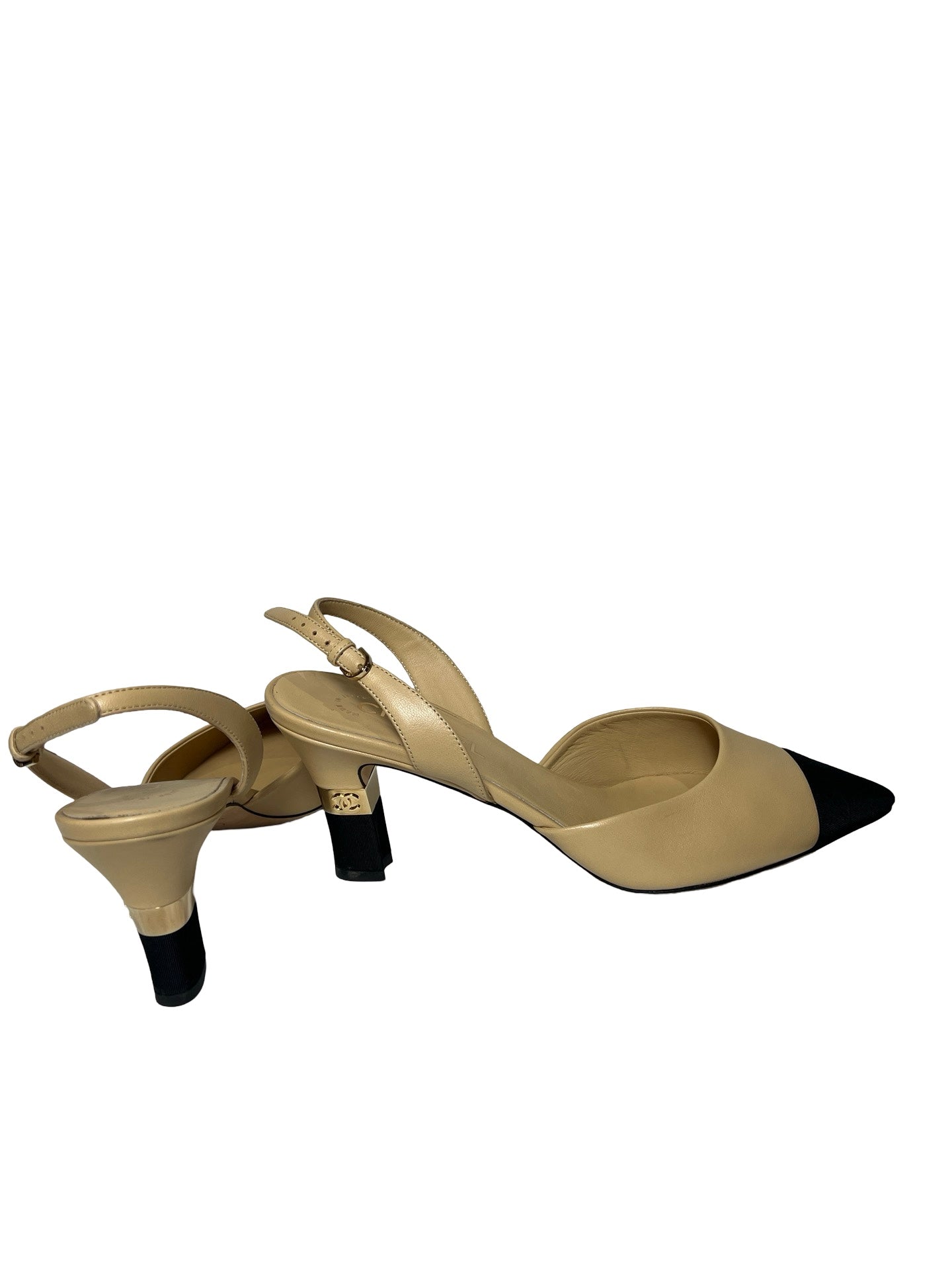 Chanel Sling Back Heel 40.5