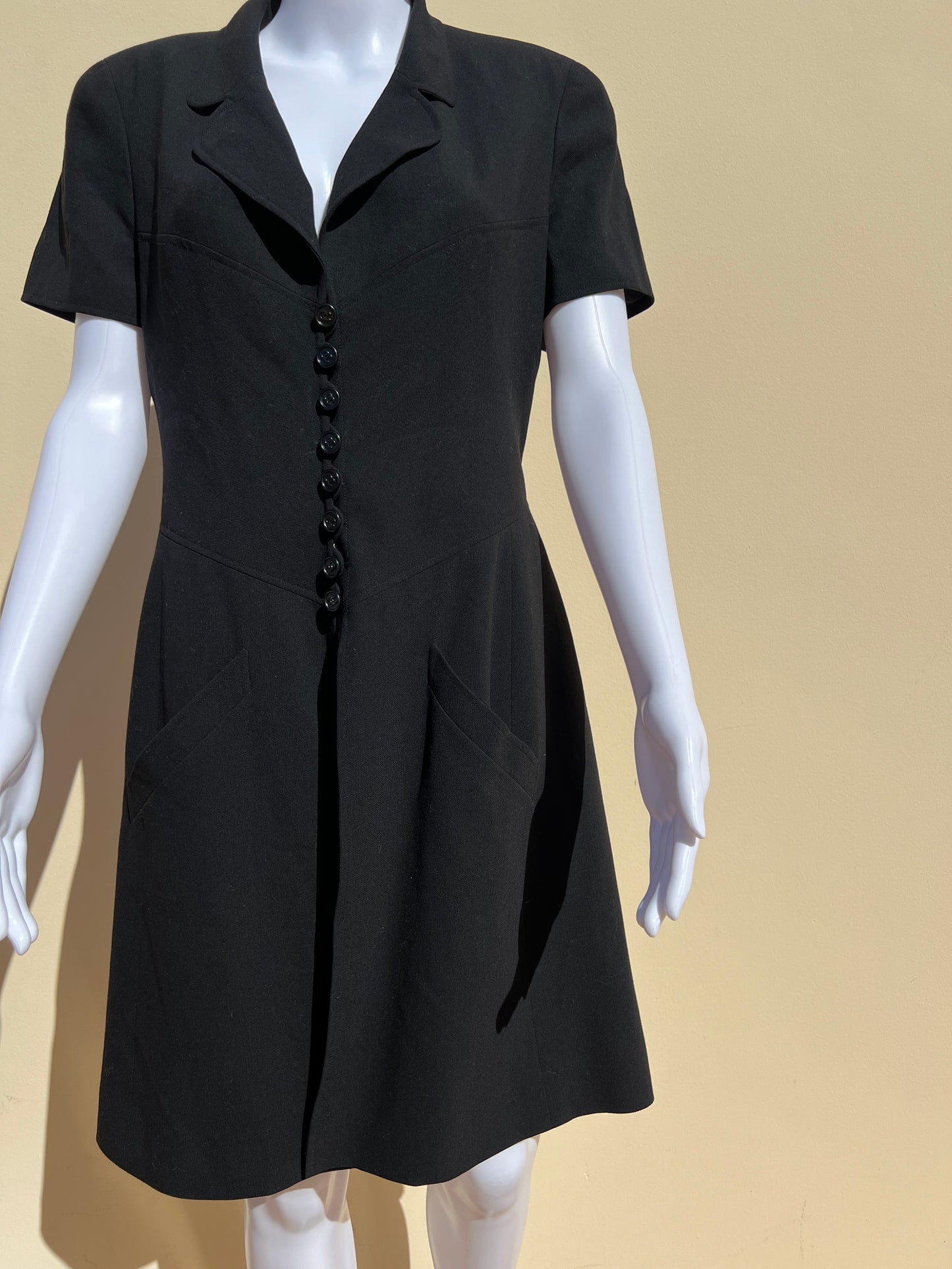 CHANEL: Black Mini Dress