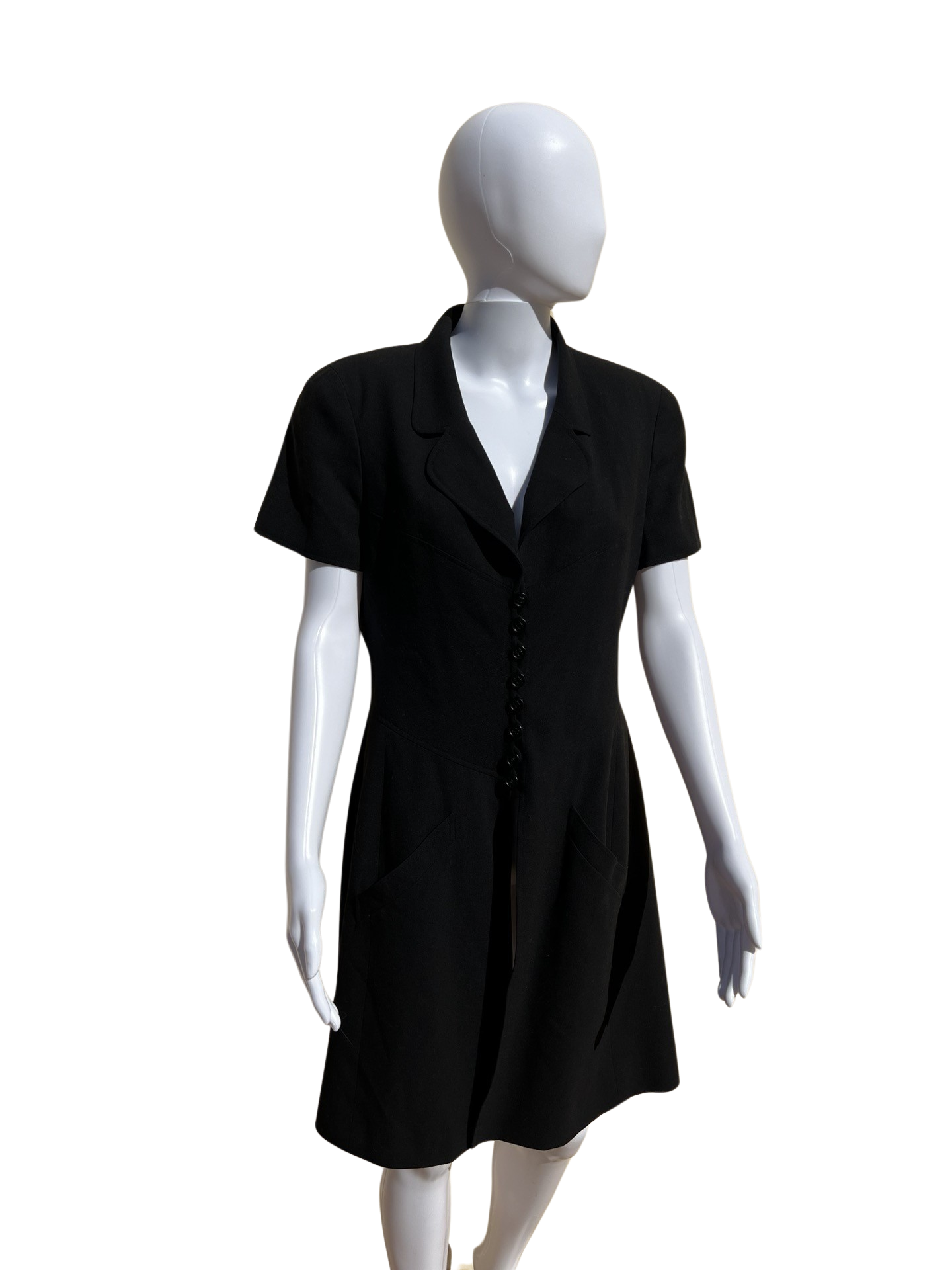 CHANEL: Black Mini Dress