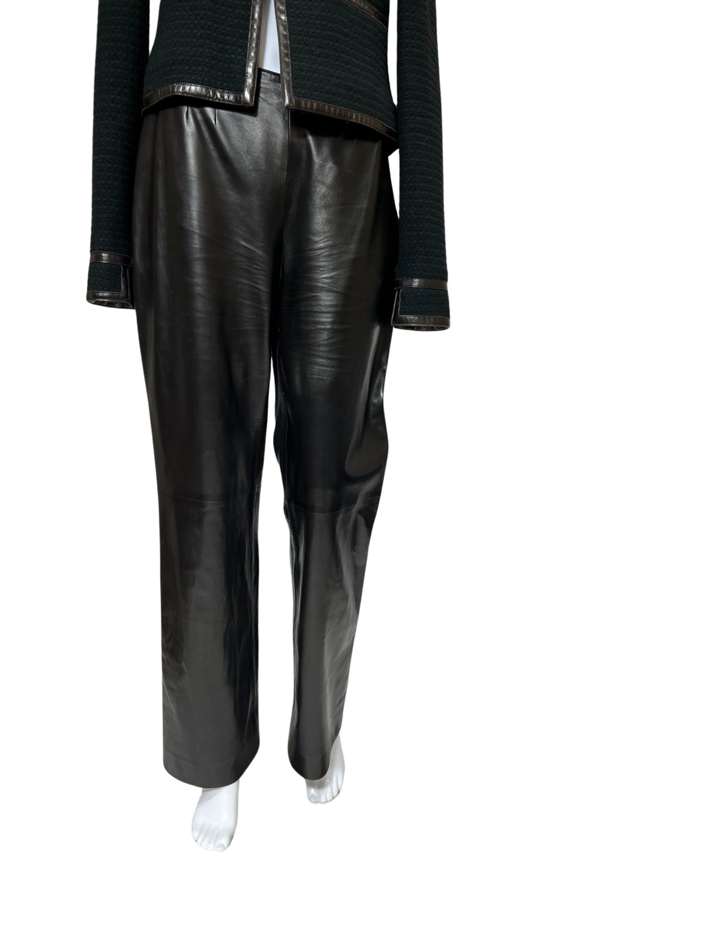 Vintage Chanel Leather Pants