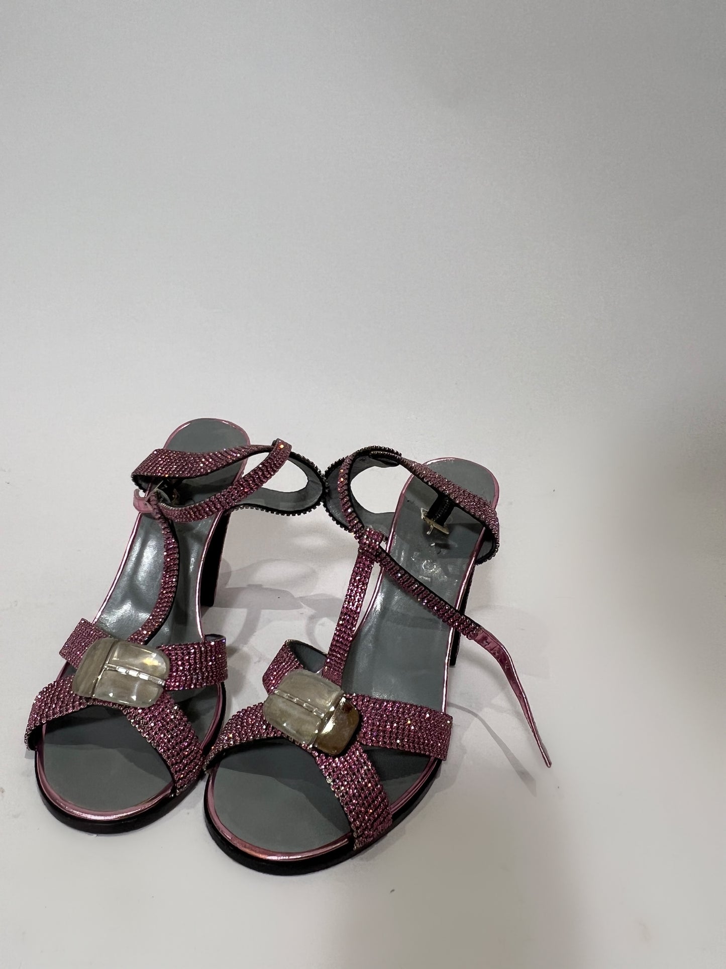 Vintage Gucci Bejeweled Heels 38