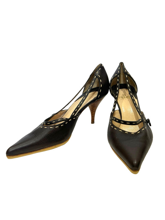 Vintage Fendi Heels 37