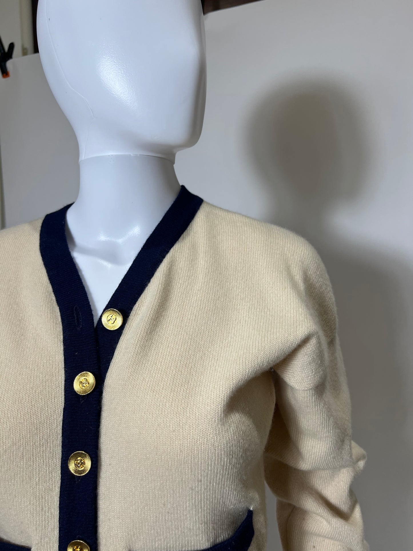 Vintage Chanel Cashmere Cardigan