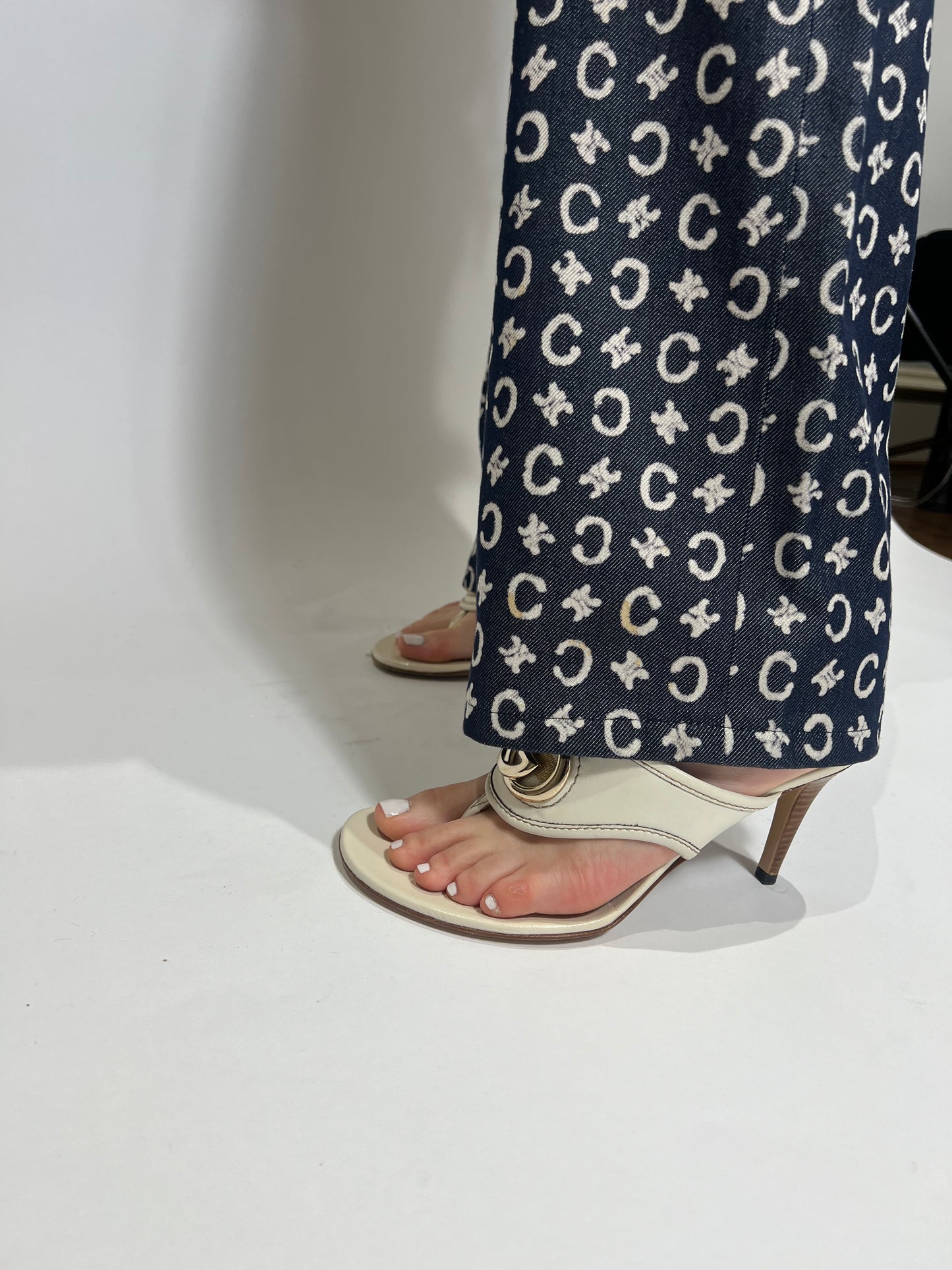 Vintage Gucci Sandal Heel 37.5