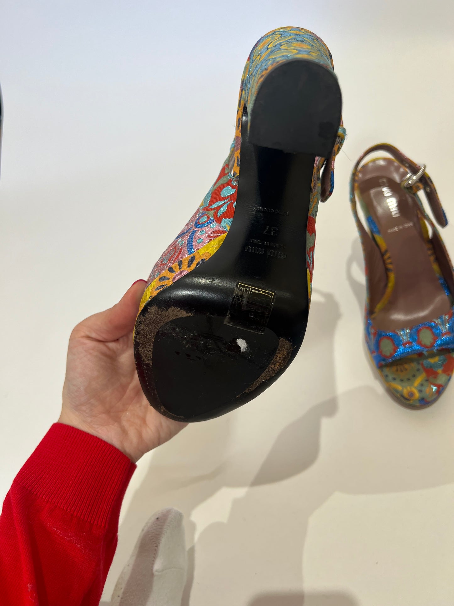 Vintage Miu Miu Heels 37