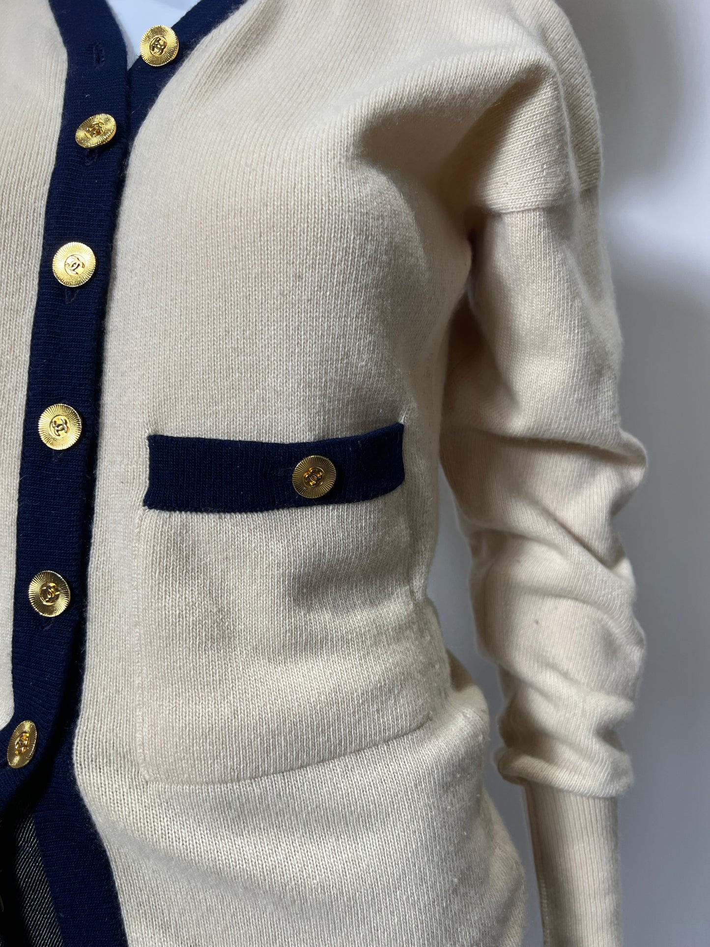 Vintage Chanel Cashmere Cardigan