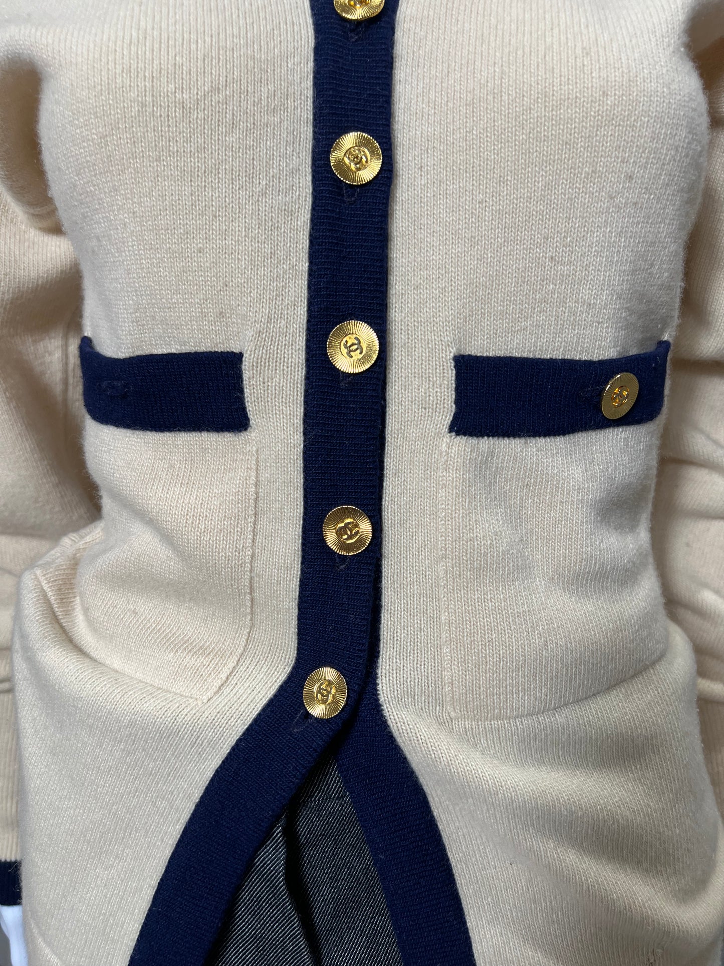Vintage Chanel Cashmere Cardigan