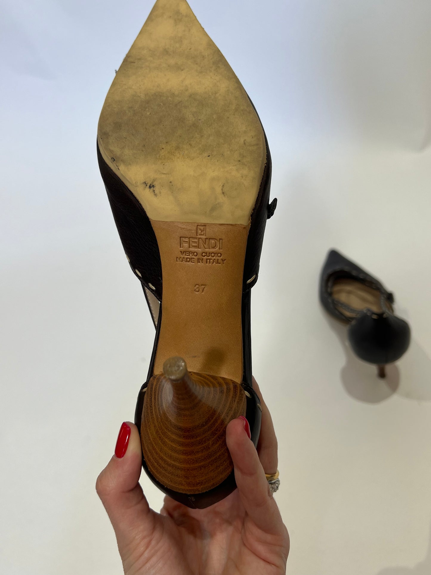 Vintage Fendi Heels 37