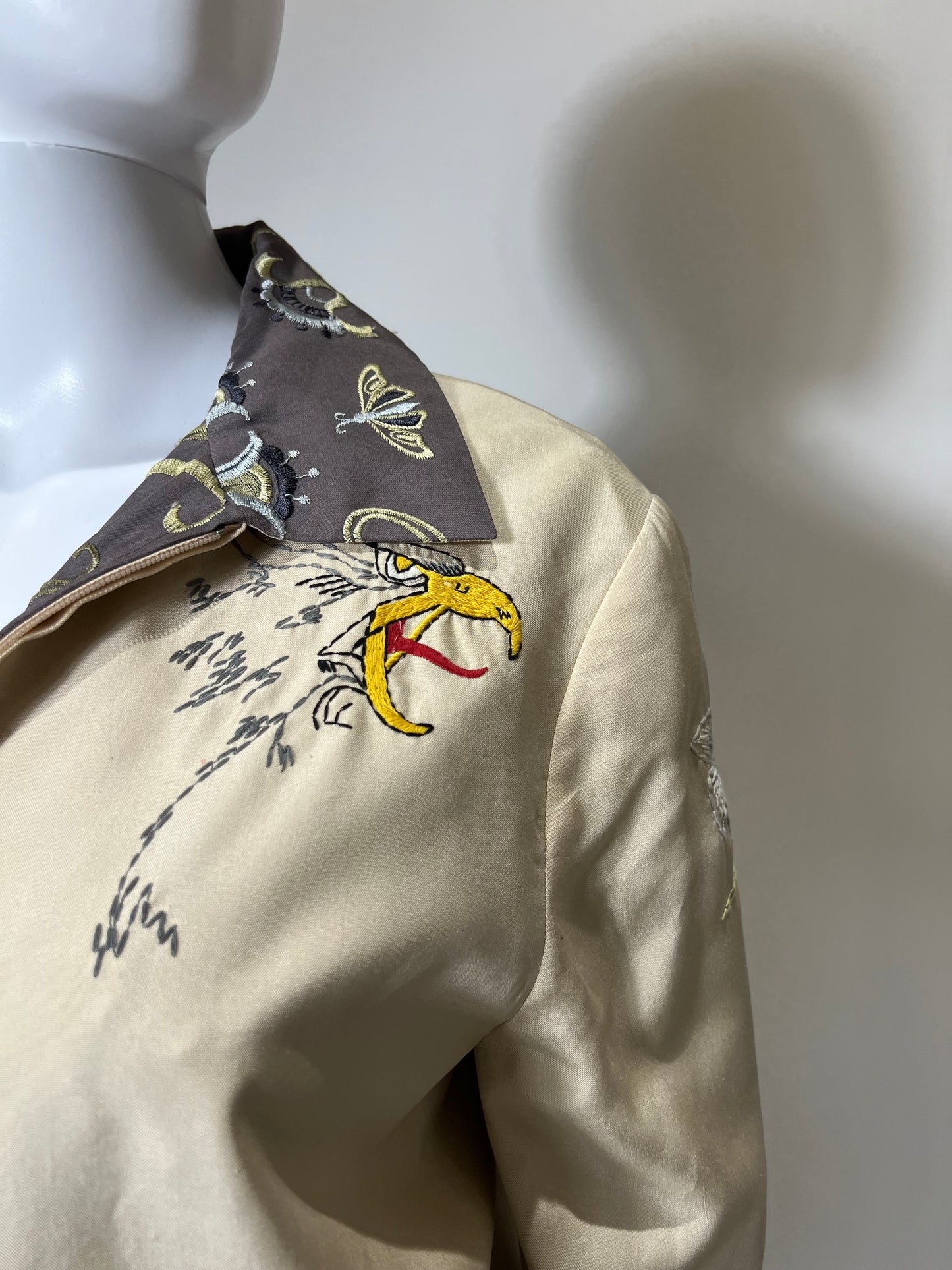Vintage Chloe Silk Embroidered Jacket