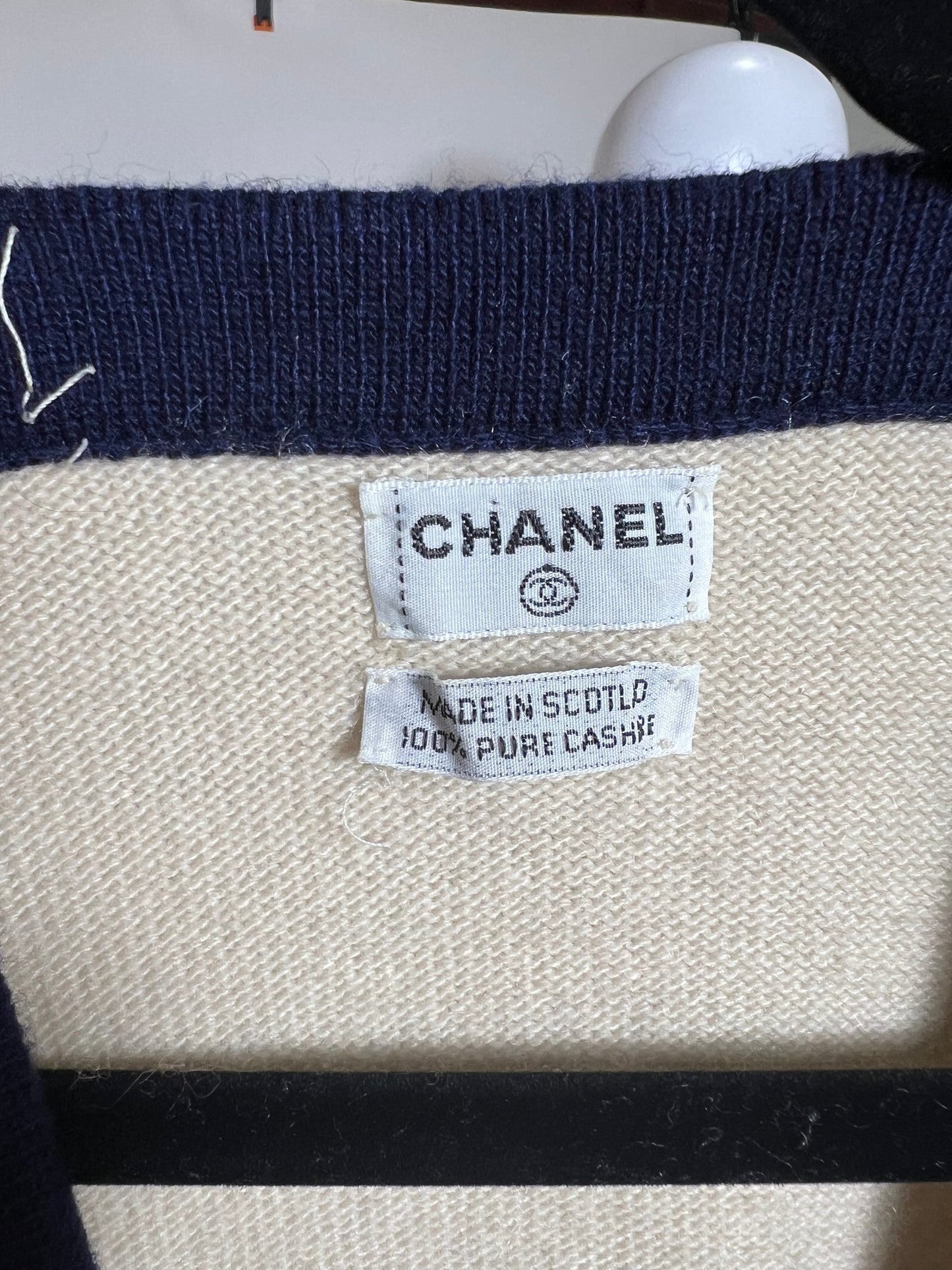 Vintage Chanel Cashmere Cardigan